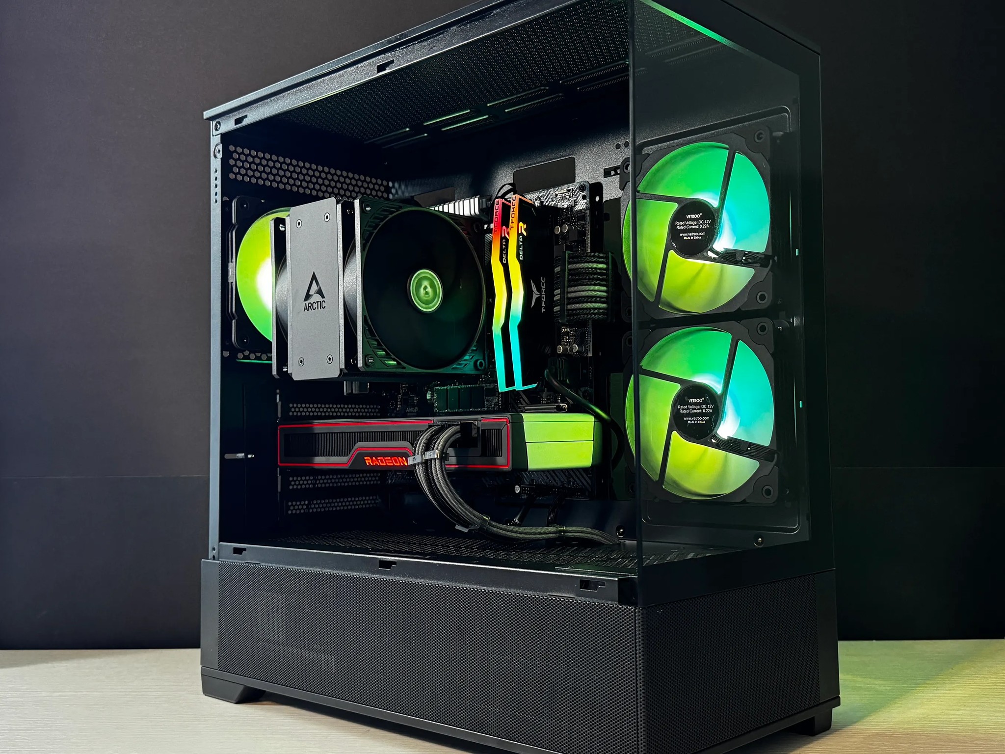 🔴VADER⚫️ Gaming PC | AMD Ryzen 5 5600 | 16GB DDR4 | 6700 XT | 1TB m.2 SSD | Win11 PRO | Wi-Fi