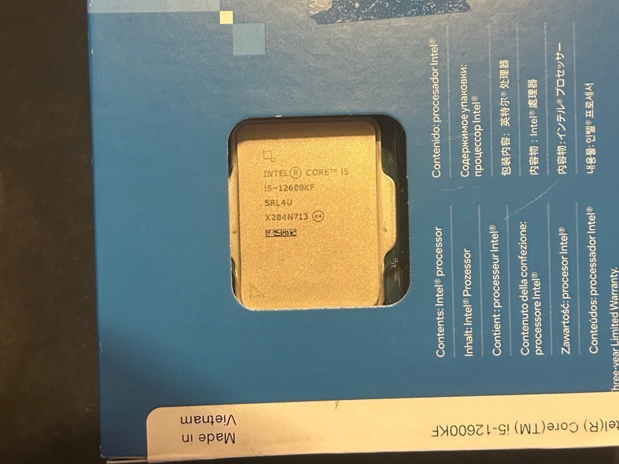 Intel Core i5 12600KF