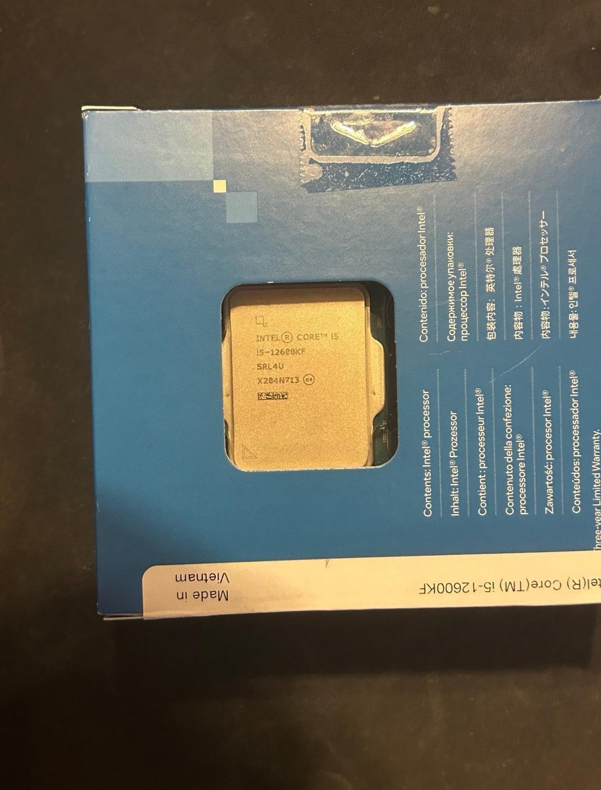 Intel Core i5 12600KF