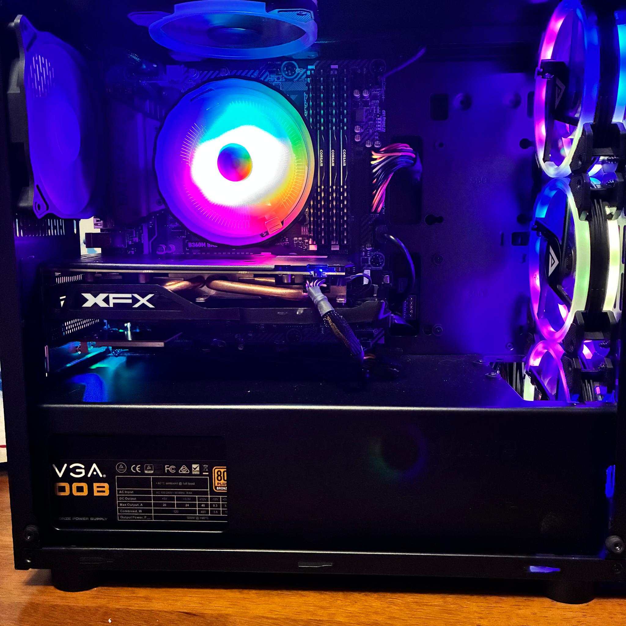 GAMING PC/I5-8400/RX 570 8G/1.2TB/16GB DDR4