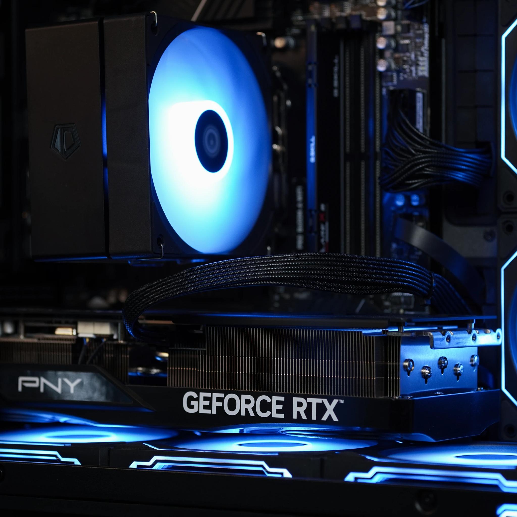 EXT Vision 70X Pro (V3) - Ryzen 7 8700F, RTX 5070 Ti 16GB, 32GB DDR5 Ram, 1TB SSD Gaming PC