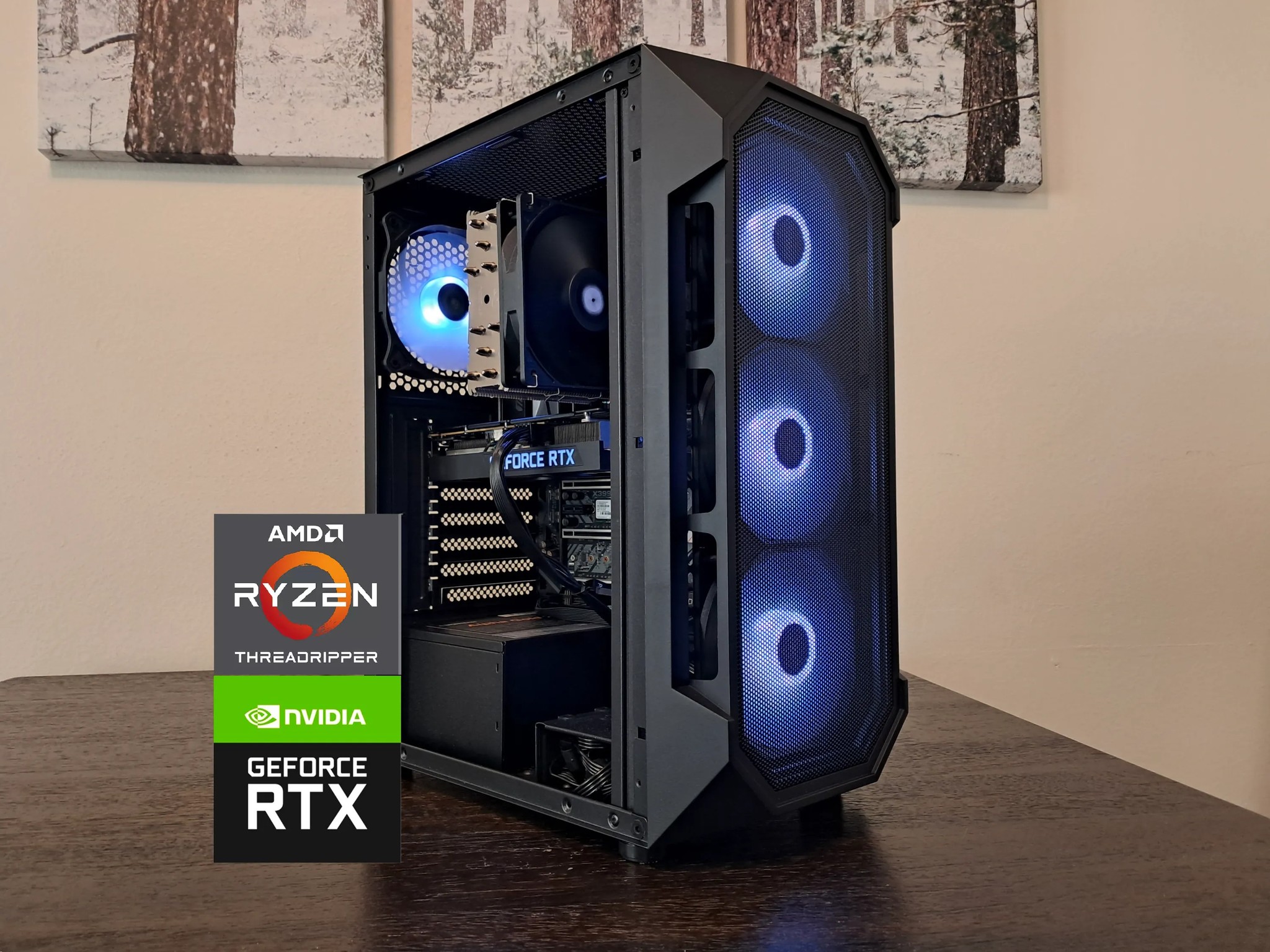 ⚫⚔️1080p Ultra Slayer⚔️⚫ Nvidia RTX 3060 Ti | AMD Threadripper 1900X | 1TB SSD | 32GB DDR4