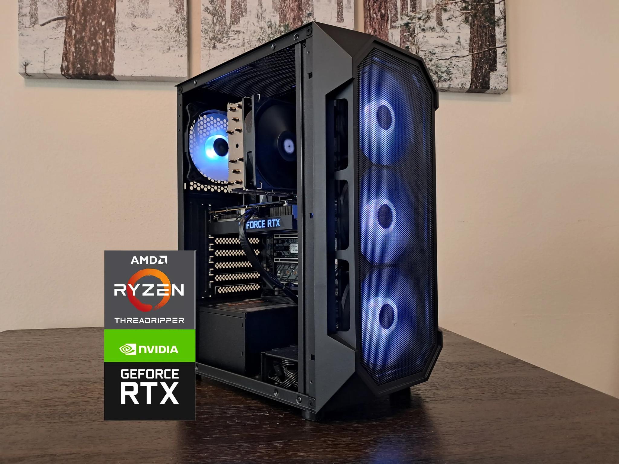 ⚫⚔️1080p Ultra Slayer⚔️⚫ Nvidia RTX 3060 Ti | AMD Threadripper 1900X | 1TB SSD | 32GB DDR4