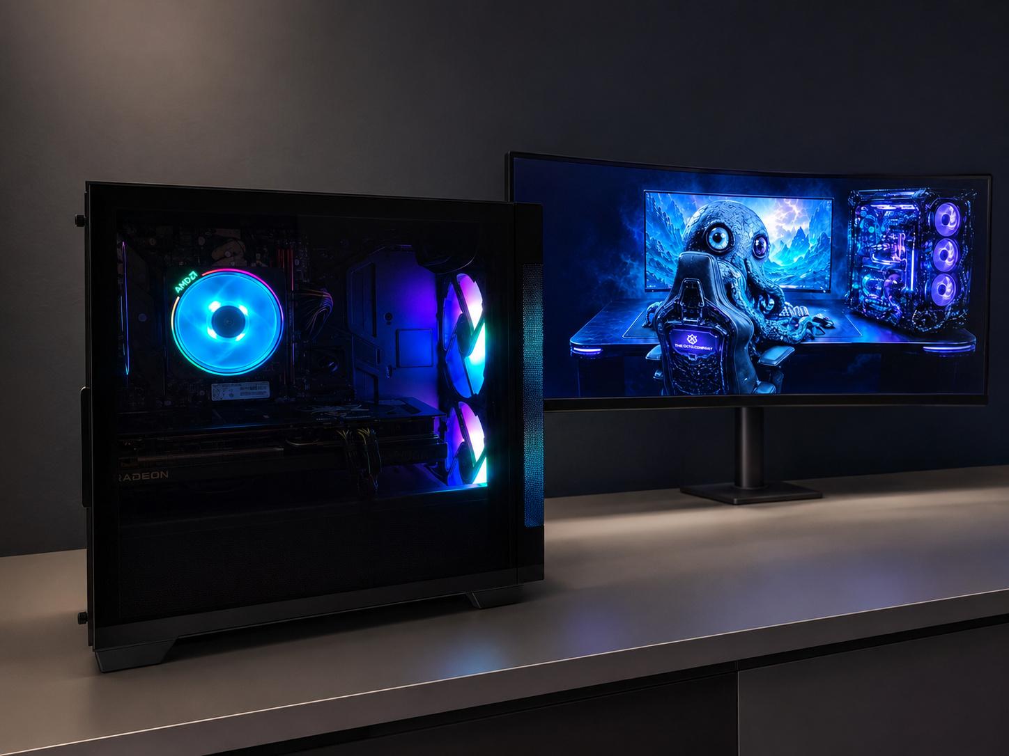 RX 6700 XT 12GB Gaming PC | Ryzen 7 3700X | 16GB DDR4 | 1TB SSD | Lian Li