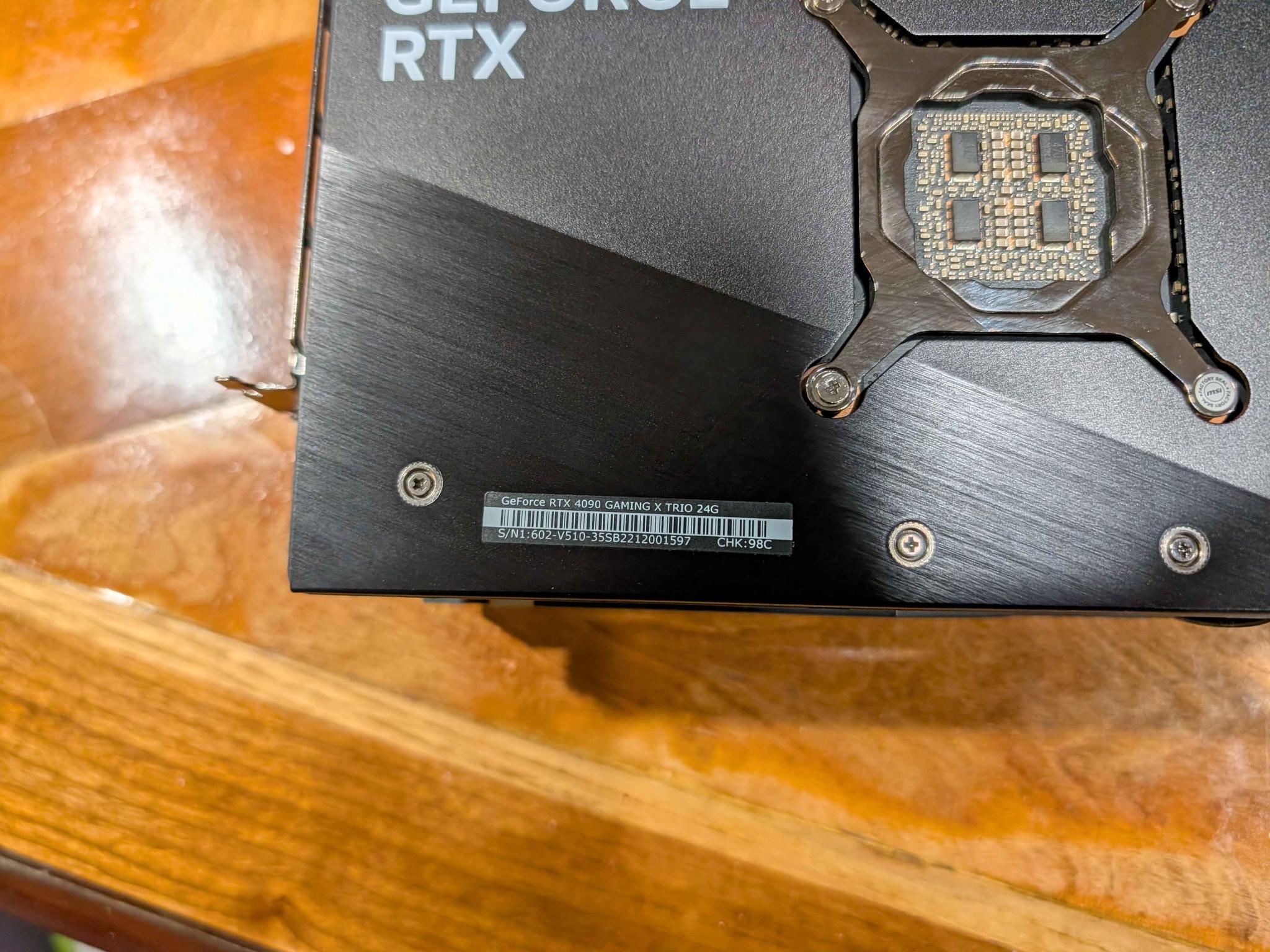MSI GAMING X TRIO GeForce RTX 4090