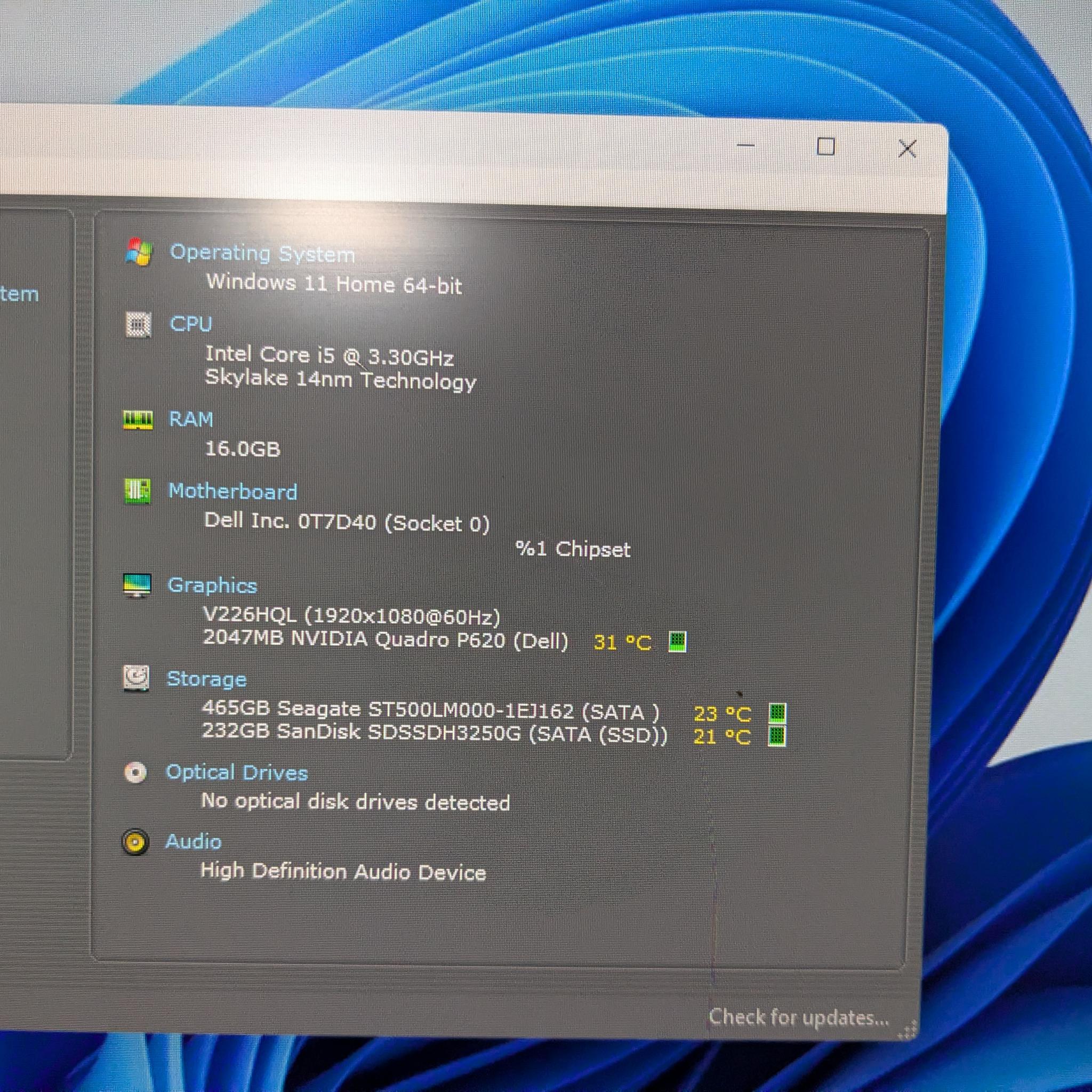 Cheap Native Windows 11 | Fortnite/Roblox Gaming PC | i5-6400, Nvidia P620, 16GB RAM, 256GB SSD