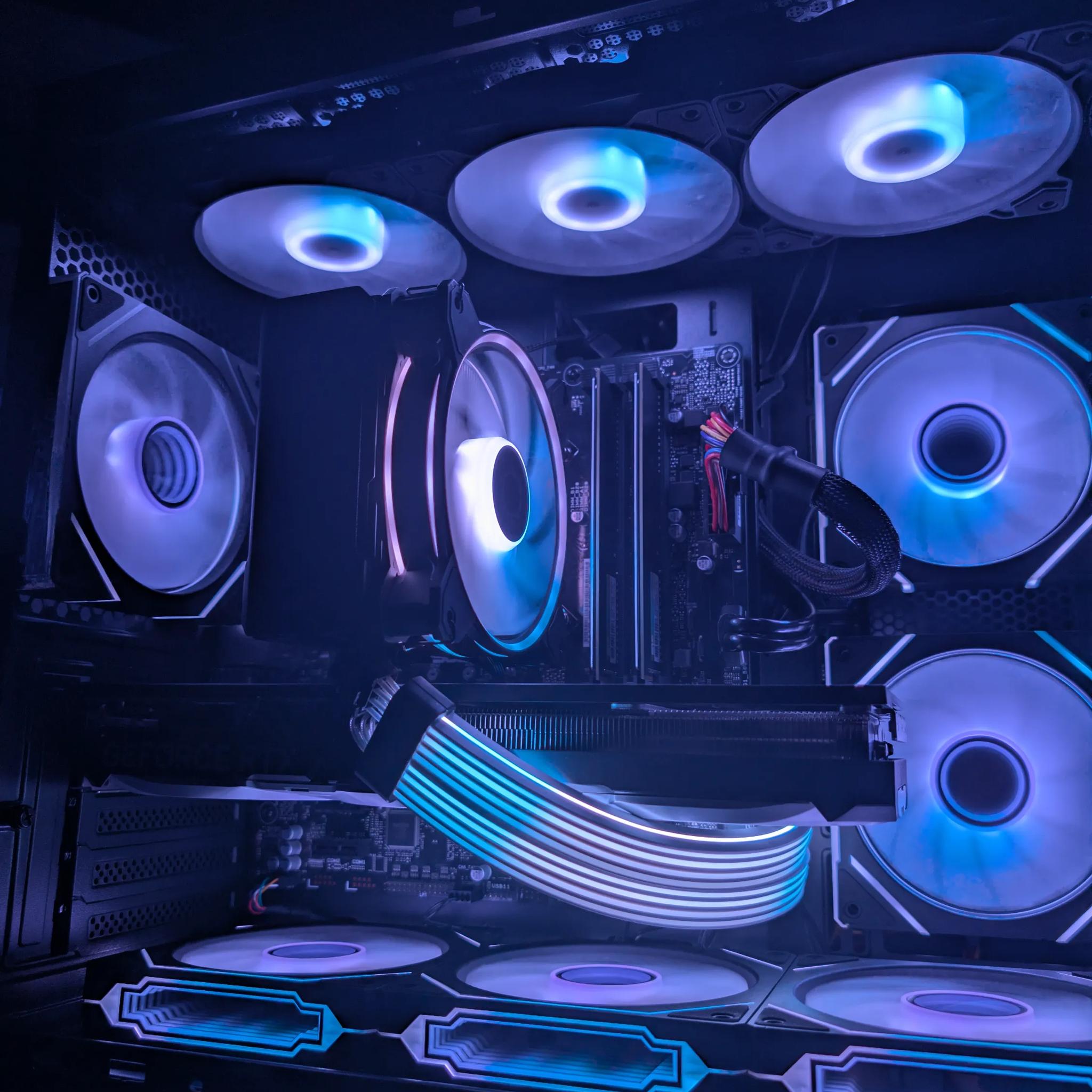 RGBEAUTY Fast 🎨 gaming PC sale! RTX 4060 TI! Windows activated! 🪟 ARGB FANS 🎨 240 FPS Ready ⬆️