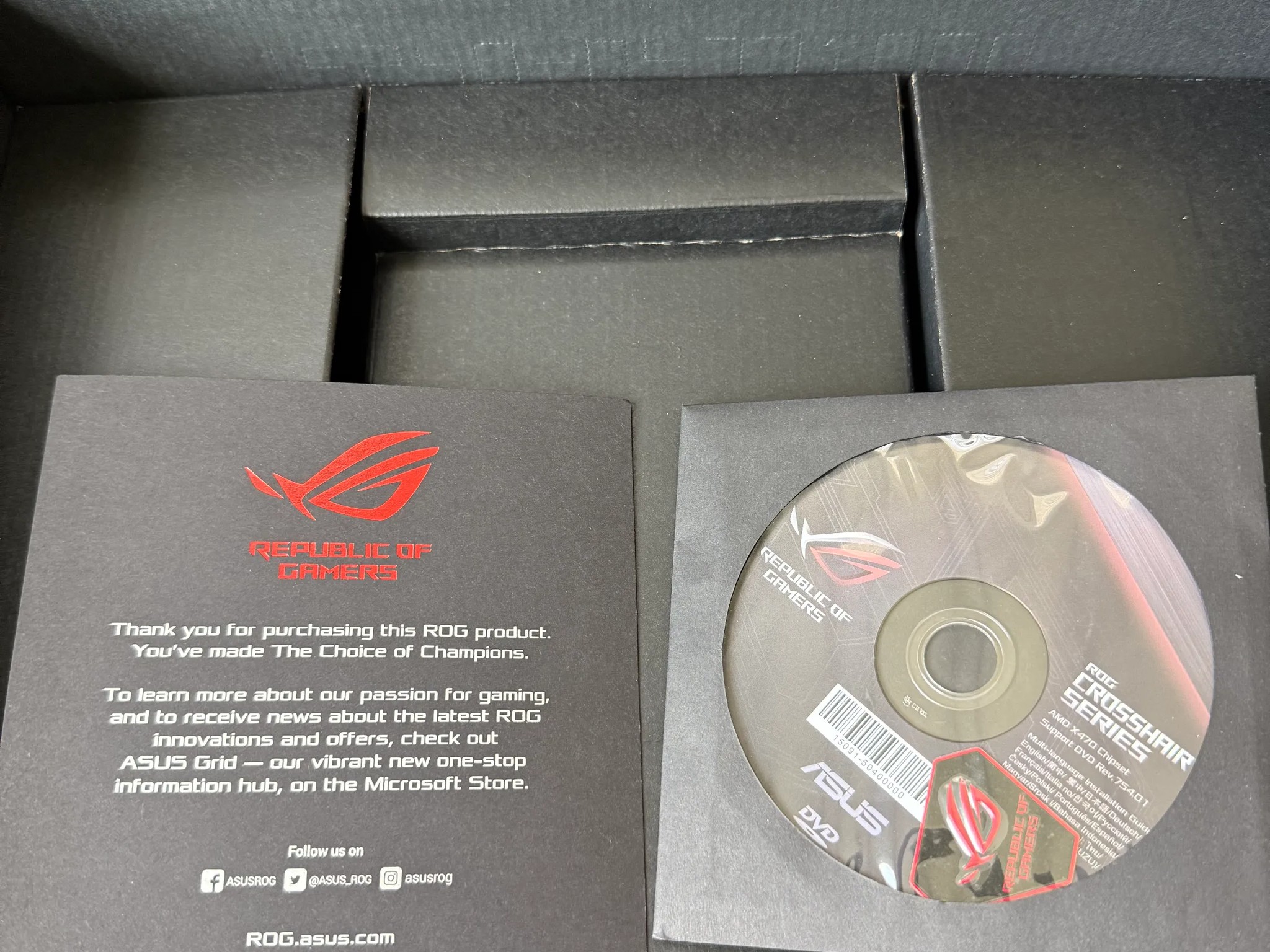 Asus ROG Crosshair VII AMD X470 ATX Gaming WiFi Motherboard