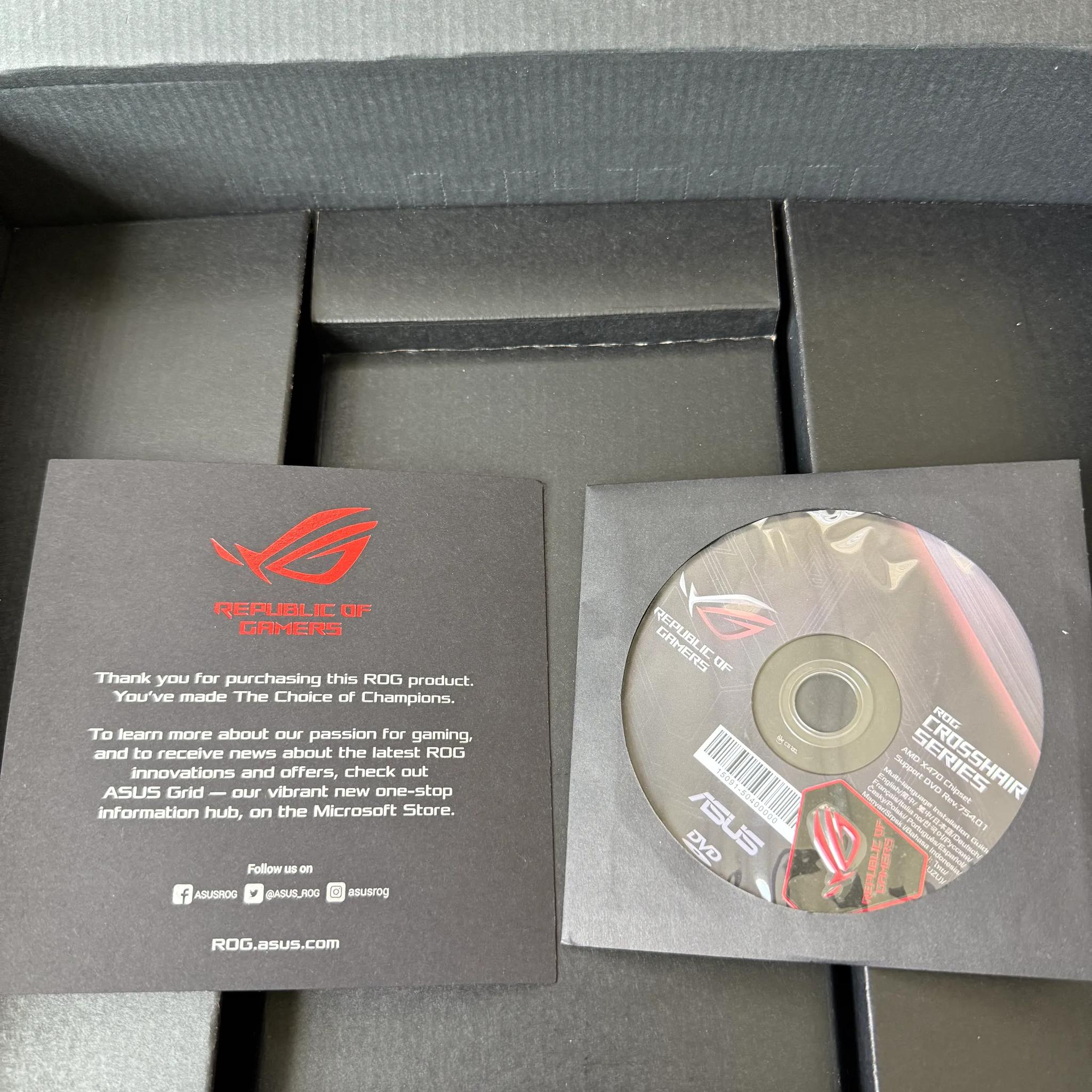 Asus ROG Crosshair VII AMD X470 ATX Gaming WiFi Motherboard