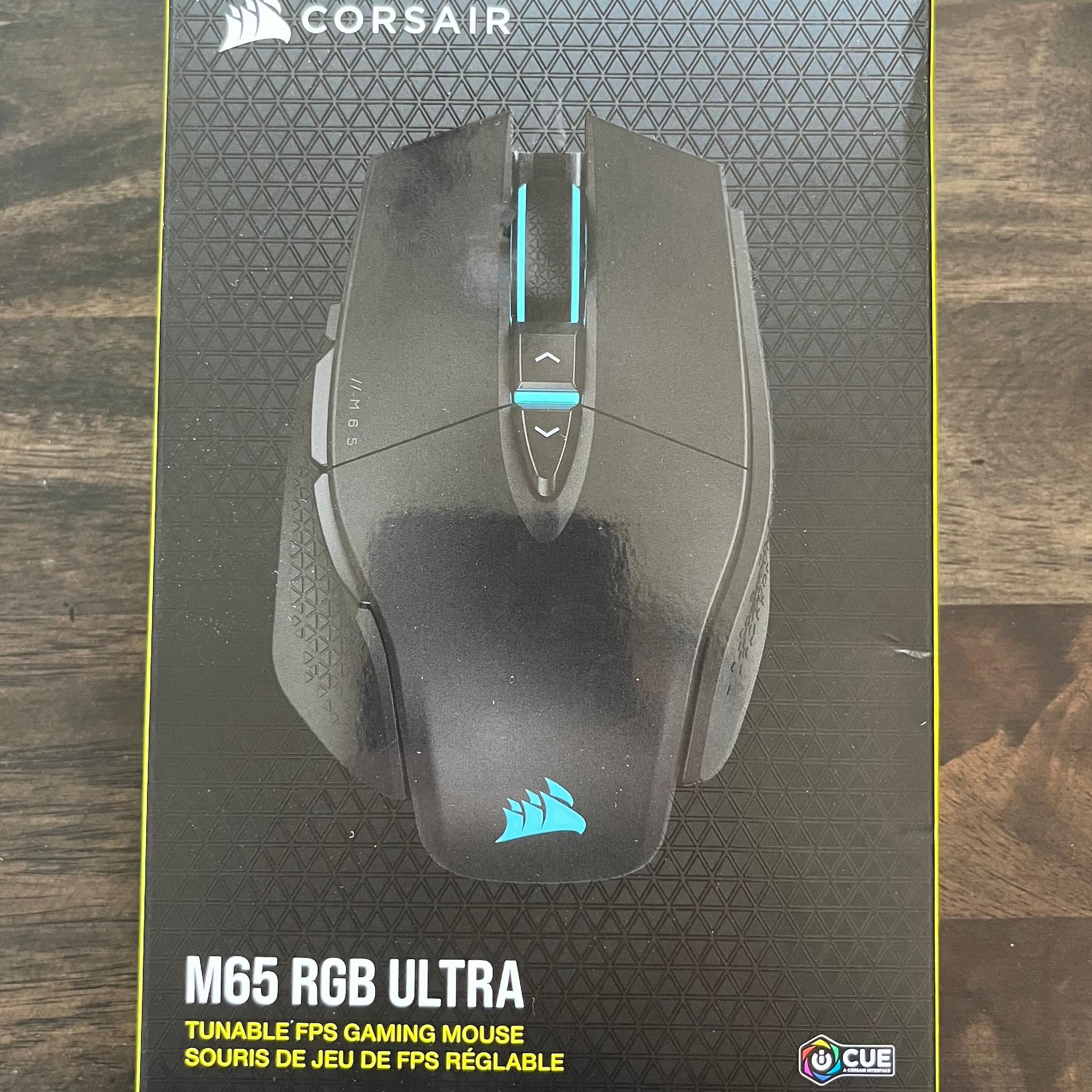 Corsair M65 RGB ULTRA Tunable FPS Gaming Mouse