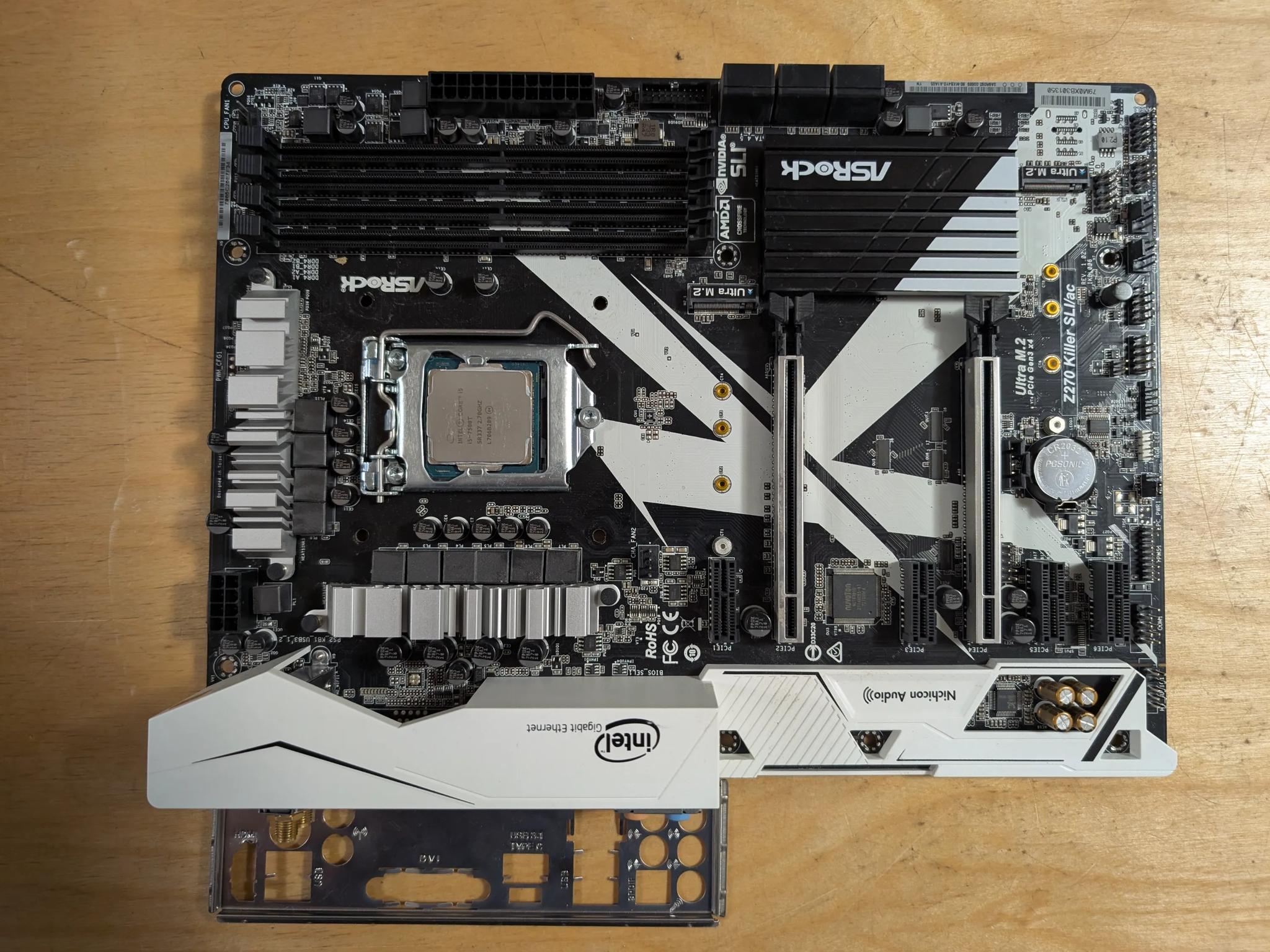 AsRock Z270 / Intel Core i5 7500T