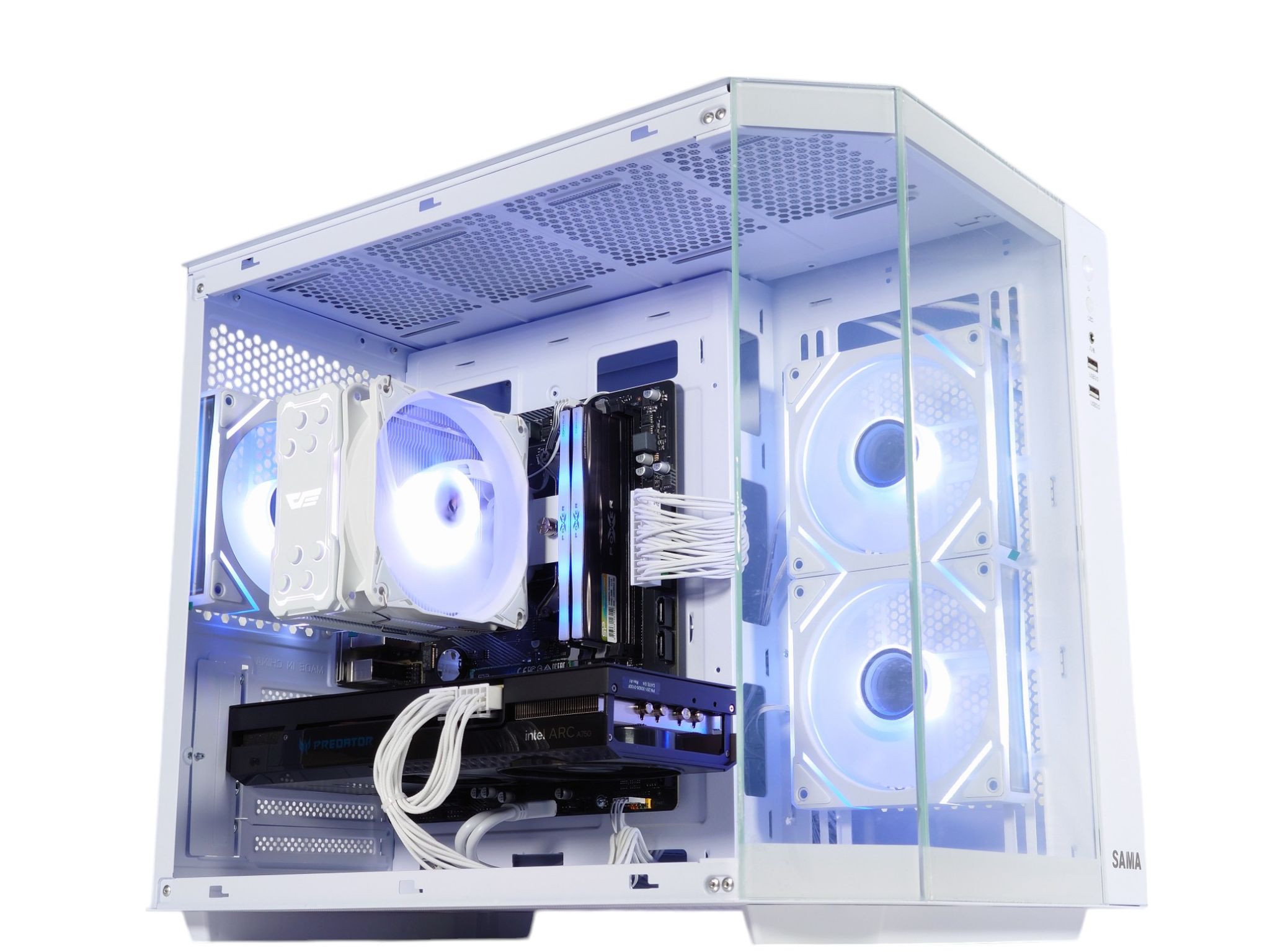 BiFrost❄️Gaming PC❄️Intel ARC 750 8GB❄️AMD Ryzen 5 3600 6 core❄️16GB DDR4❄️1TB NVME SSD