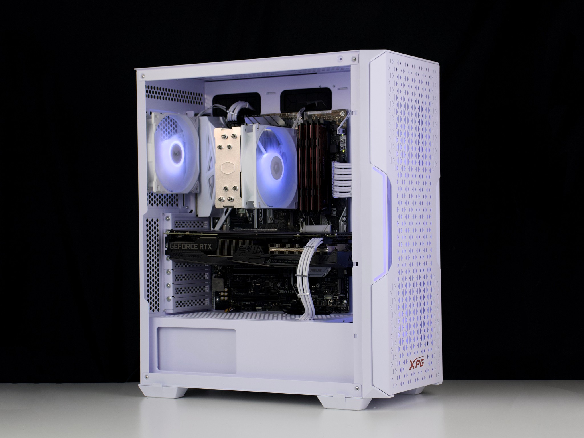 🧊❄️🧊 White Gaming PC – RTX 2060, i7 7700K, 16GB RAM, 500GB SSD - WiFi, BlueTooth 🧊❄️🧊