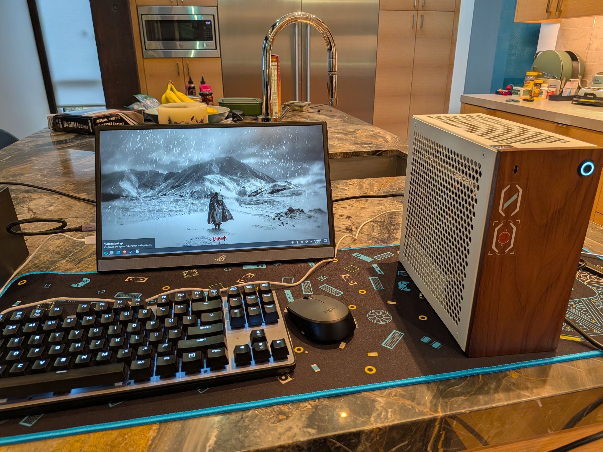 1440p Mini Snowstorm - RX 9060 XT 16 GB, Ryzen 5 9600X, 32 GB DDR5, 2 TB Gen 4 NVME