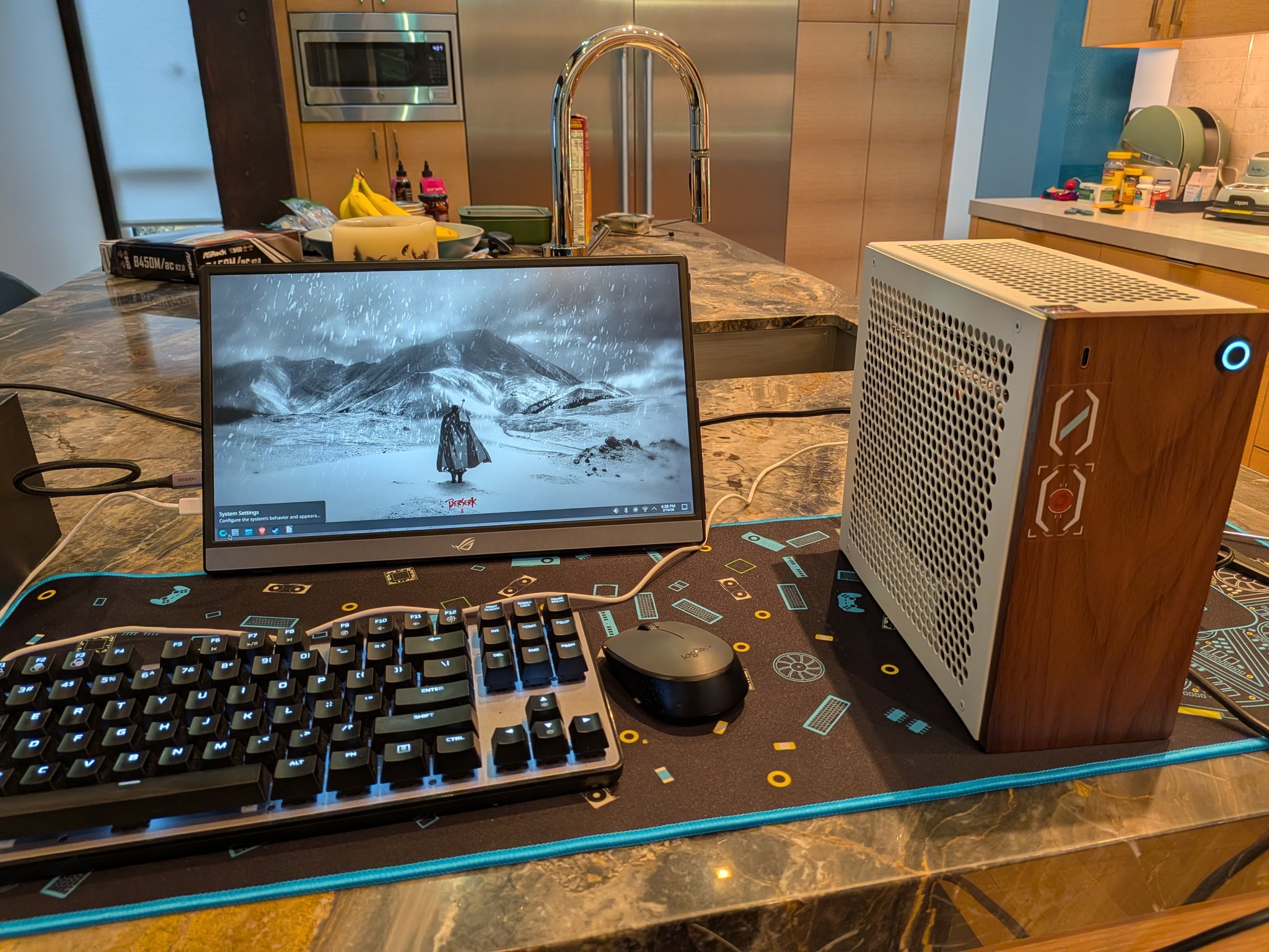 1440p Mini Snowstorm - RX 9060 XT 16 GB, Ryzen 5 9600X, 32 GB DDR5, 2 TB Gen 4 NVME