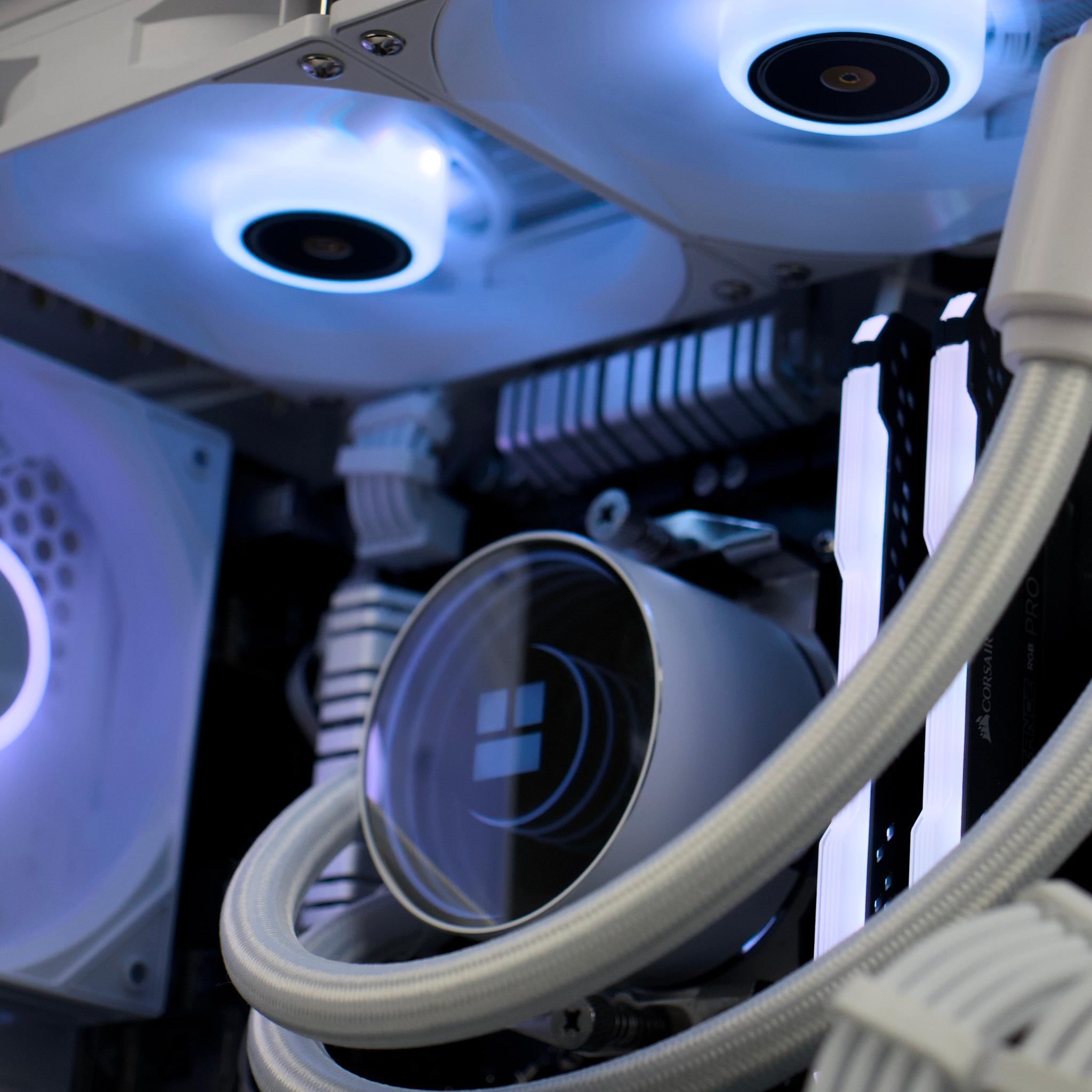 ❄️1440P Powerhouse❄️ - RTX 3080 TI, Ryzen 7 5700X, 32GB RGB RAM, 1TB NVMe - Whiteout/WiFi/ARGB