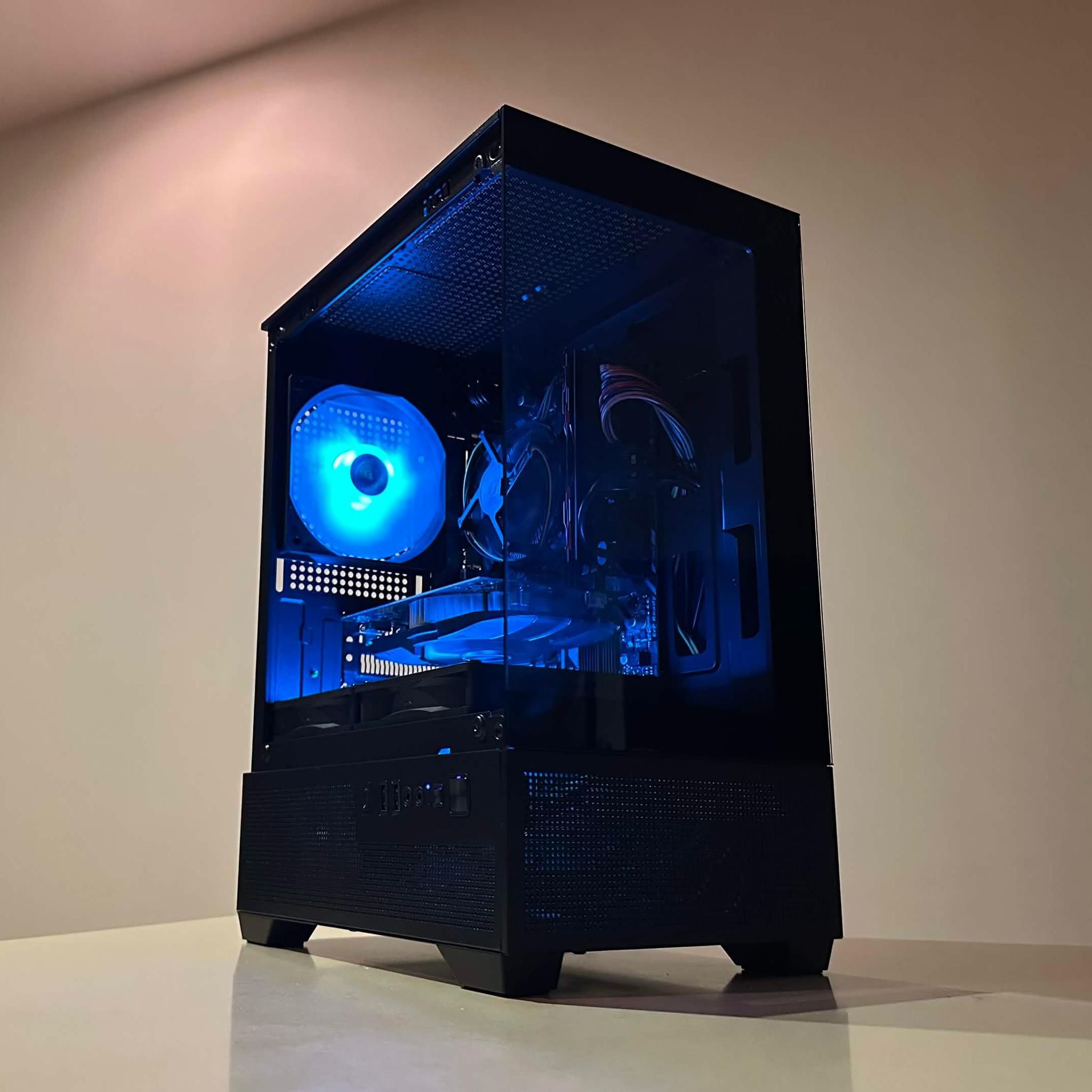 Starter Gaming PC - Intel Core i5-6400 | ASUS NVIDIA GTX 1050 Ti | 8GB RAM | 443GB SSD | Win11