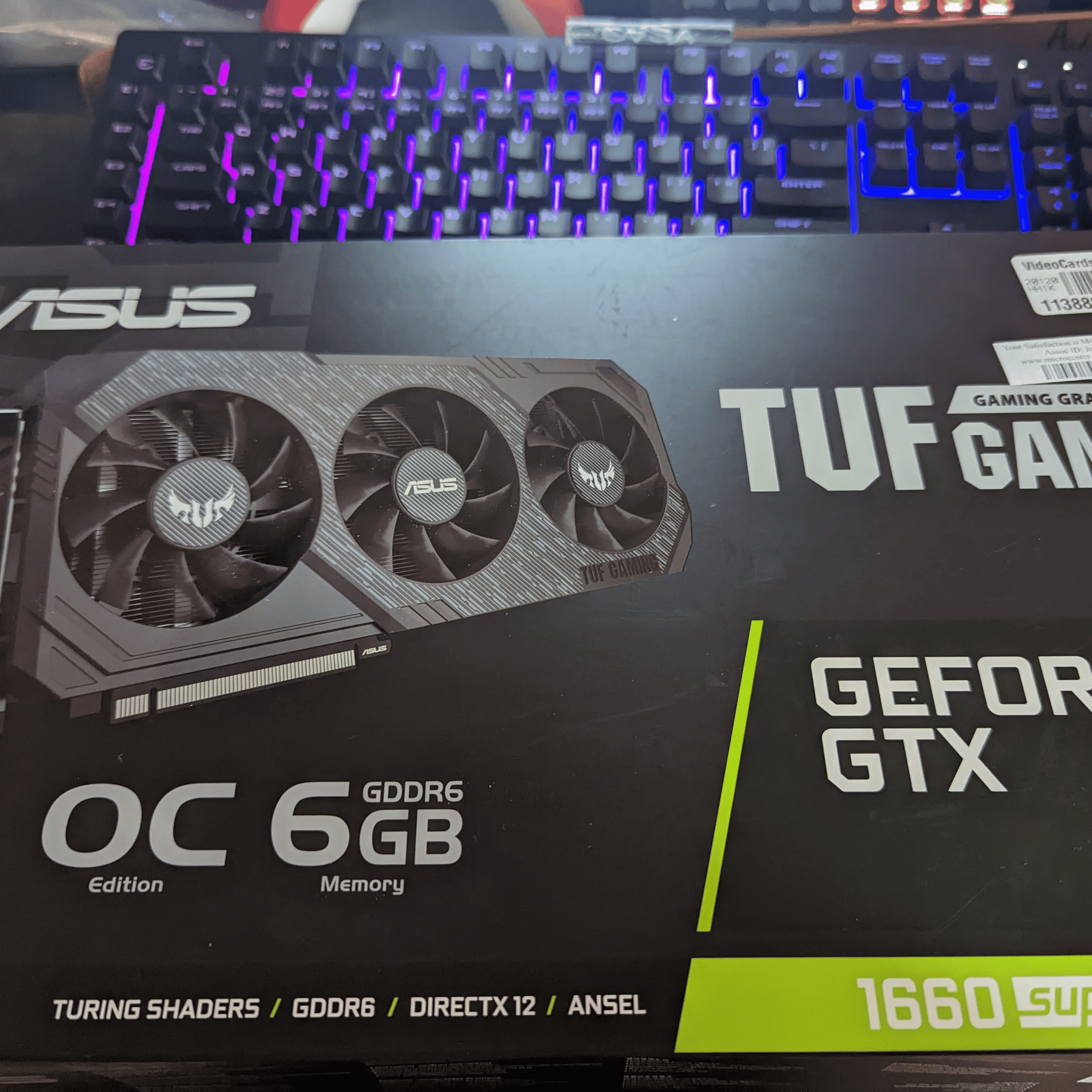 Asus 1660 Super!! Mint Condition 