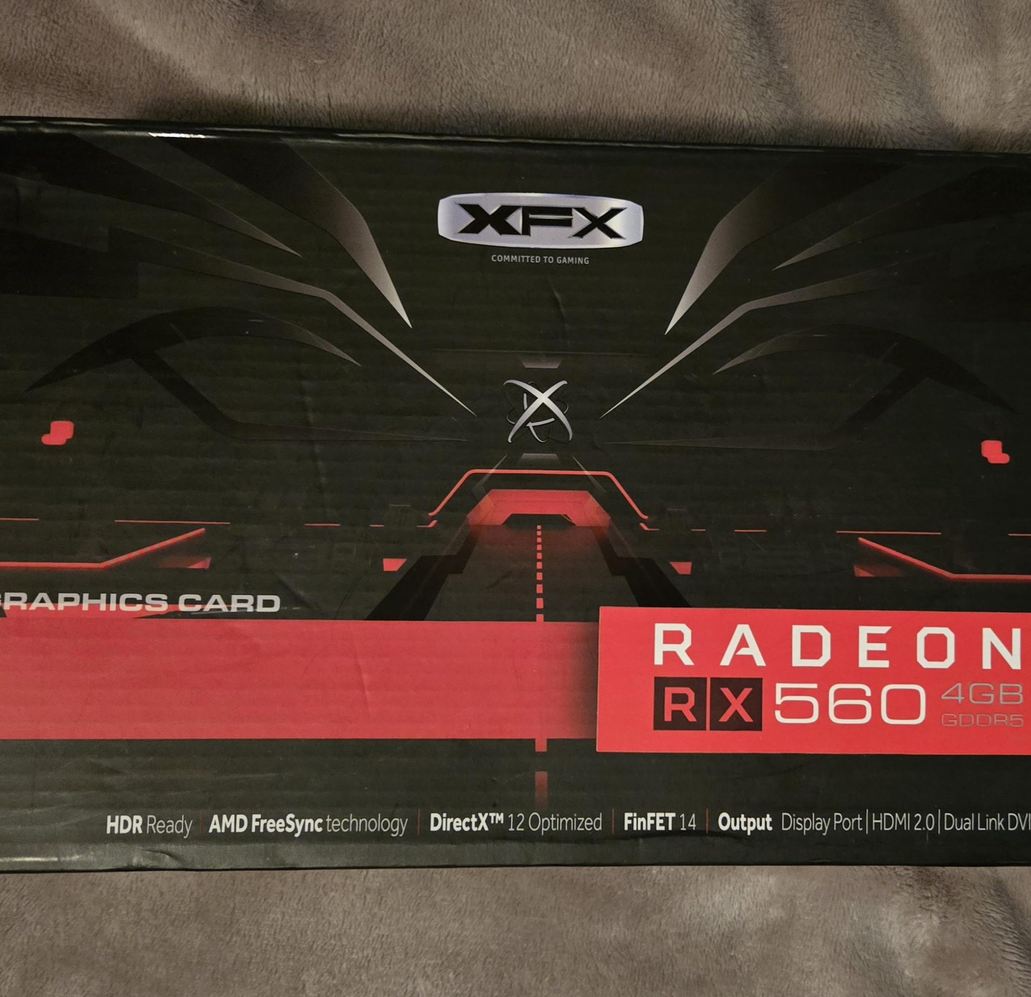 XFX RX560 Radeon 4GB
