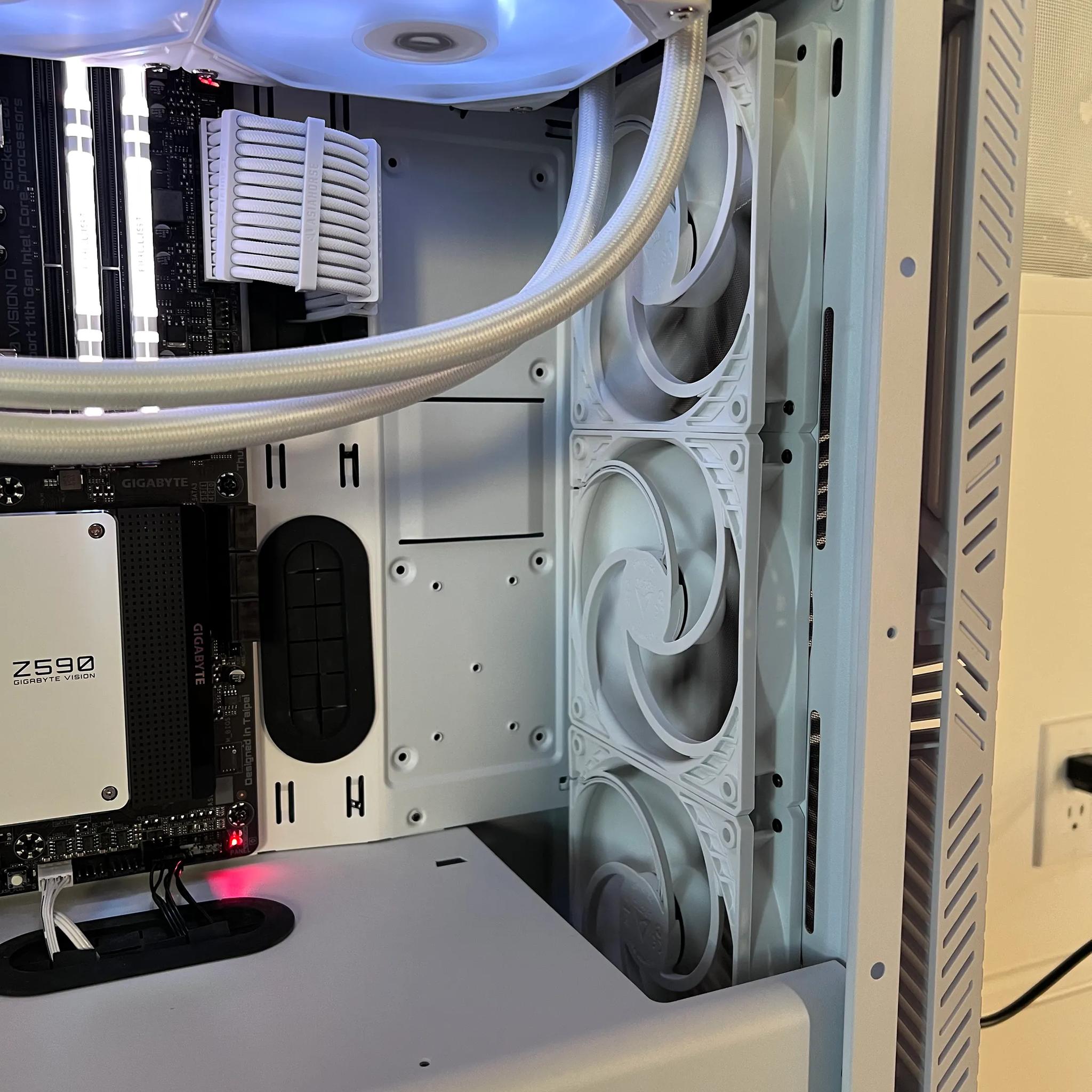 🤍 Minimal White PC Build | Intel i7-10700K 🤍