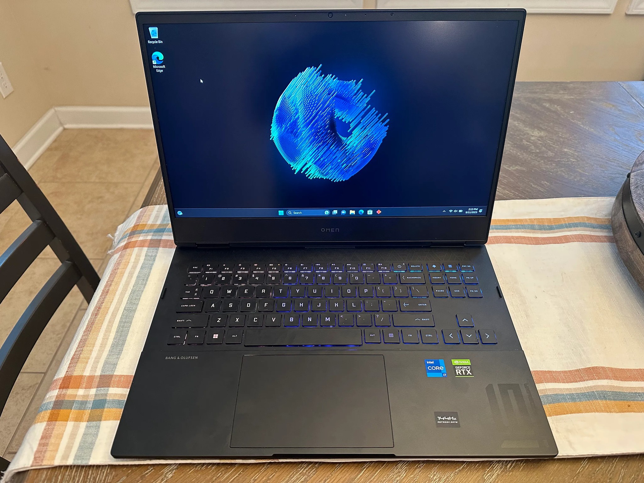 HP Omen 16.1" Gaming Laptop - Nvidia RTX 3050ti, Intel Core i7 12700h, 16gb DDR5 RAM, 1tb SSD