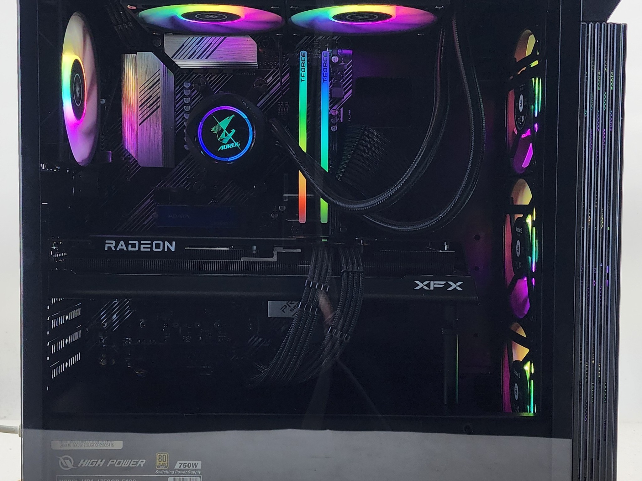 Gaming PC Ryzen 9 5950X 32GB RAM 1TB SSD RX 7800 XT 16GB Win11 Computer