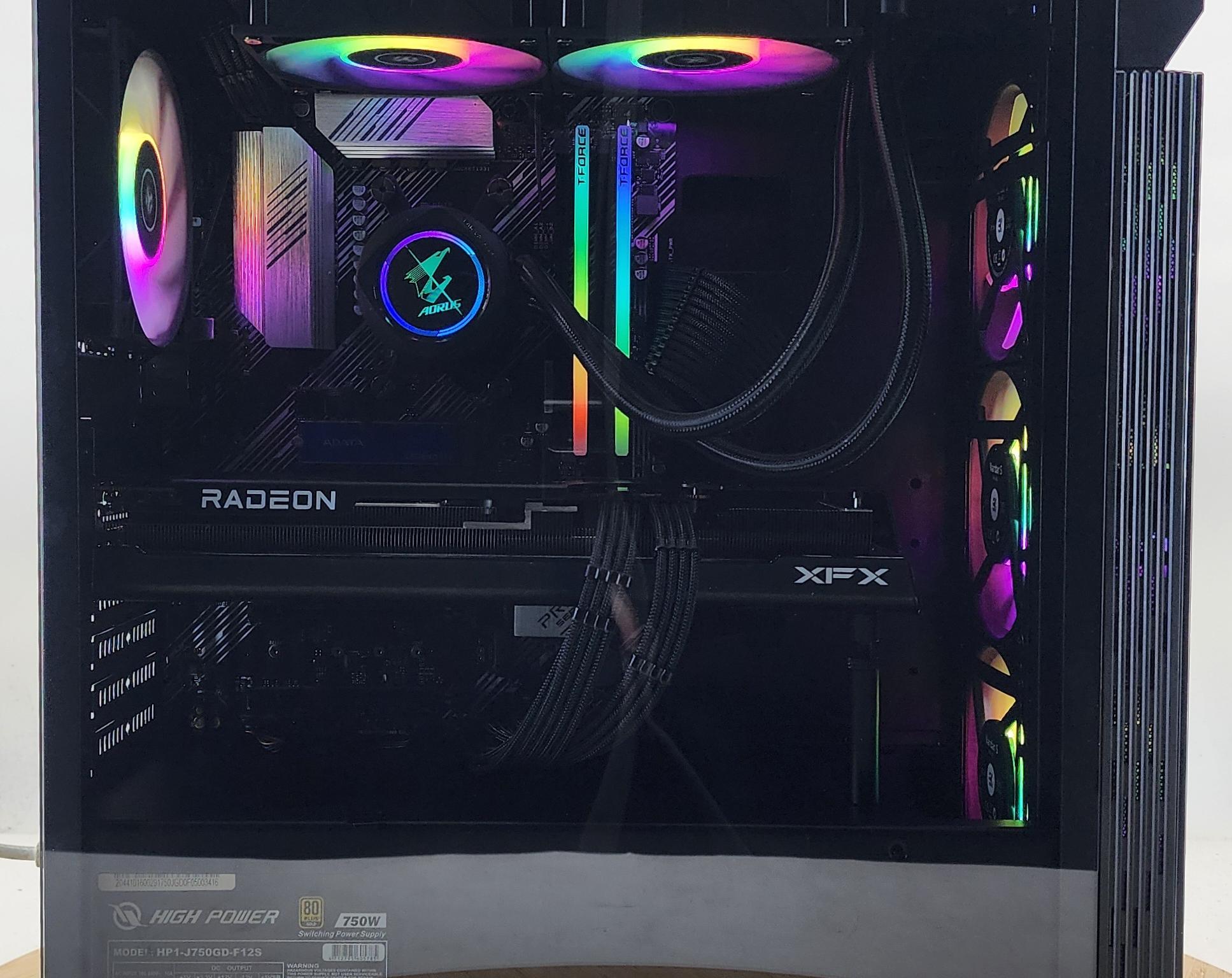Gaming PC Ryzen 9 5950X 32GB RAM 1TB SSD RX 7800 XT 16GB Win11 Computer