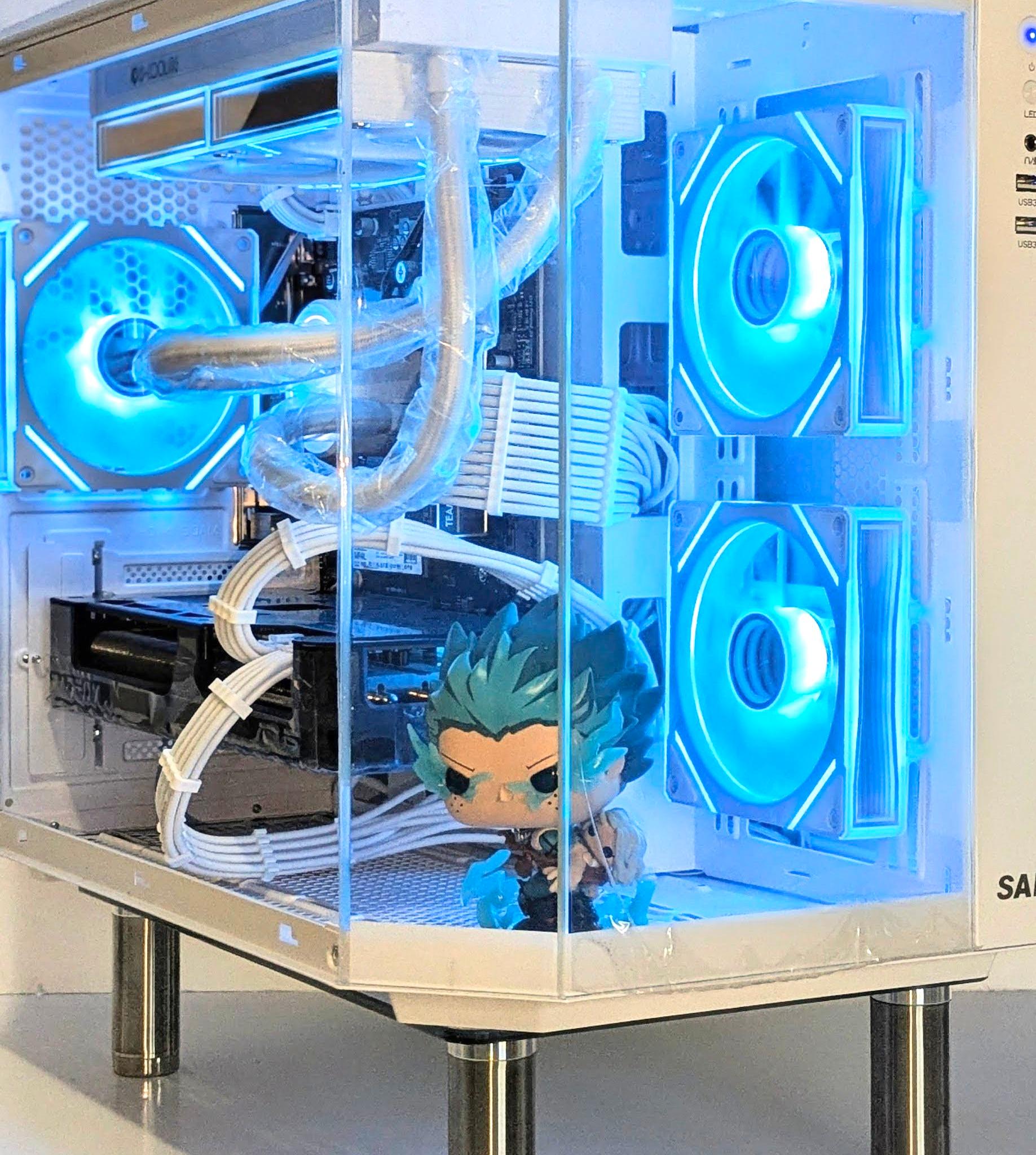 Infinite Deku⚡Gaming PC⚪Ryzen 5 7600⚪RX 7800XT⚪32GB DDR5 RAM⚪⚫1TB NVMe SSD⚪Windows 11 Pro✅