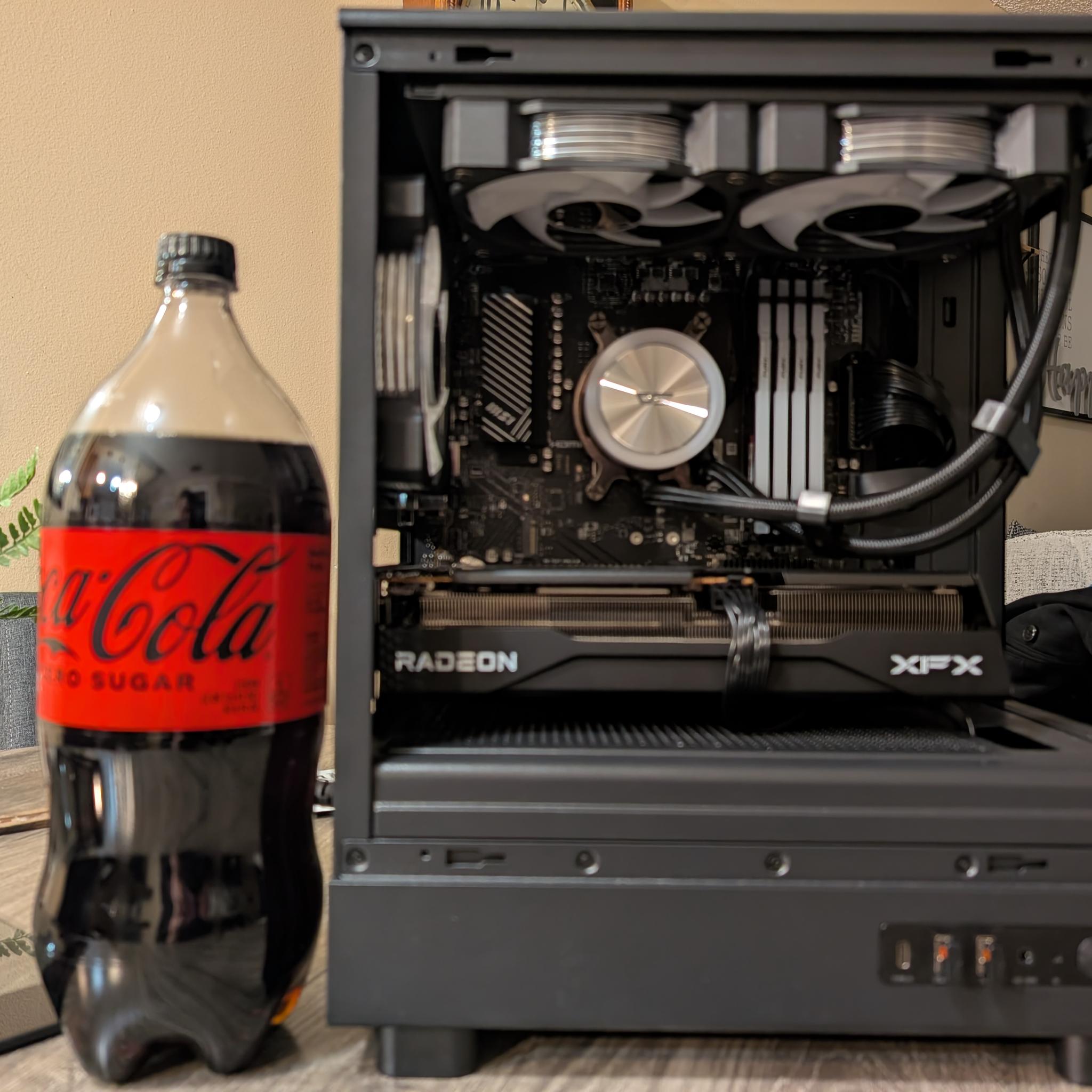 ⚡ DarkFlash AM5 Build ⚡9060 XT 16GB | 9600x | 32 GB DDR5 6000Mhz CL30| 1 TB | 750w PSU