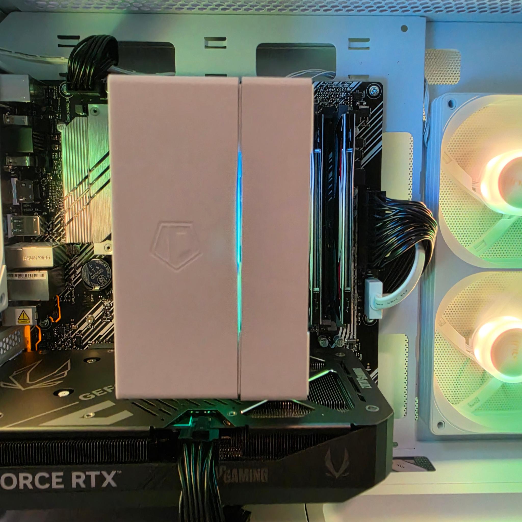 Nvidia Gaming PC RTX 5060ti 8GB-Ryzen 5 5600x-32GB DDR4-1 TB NVME