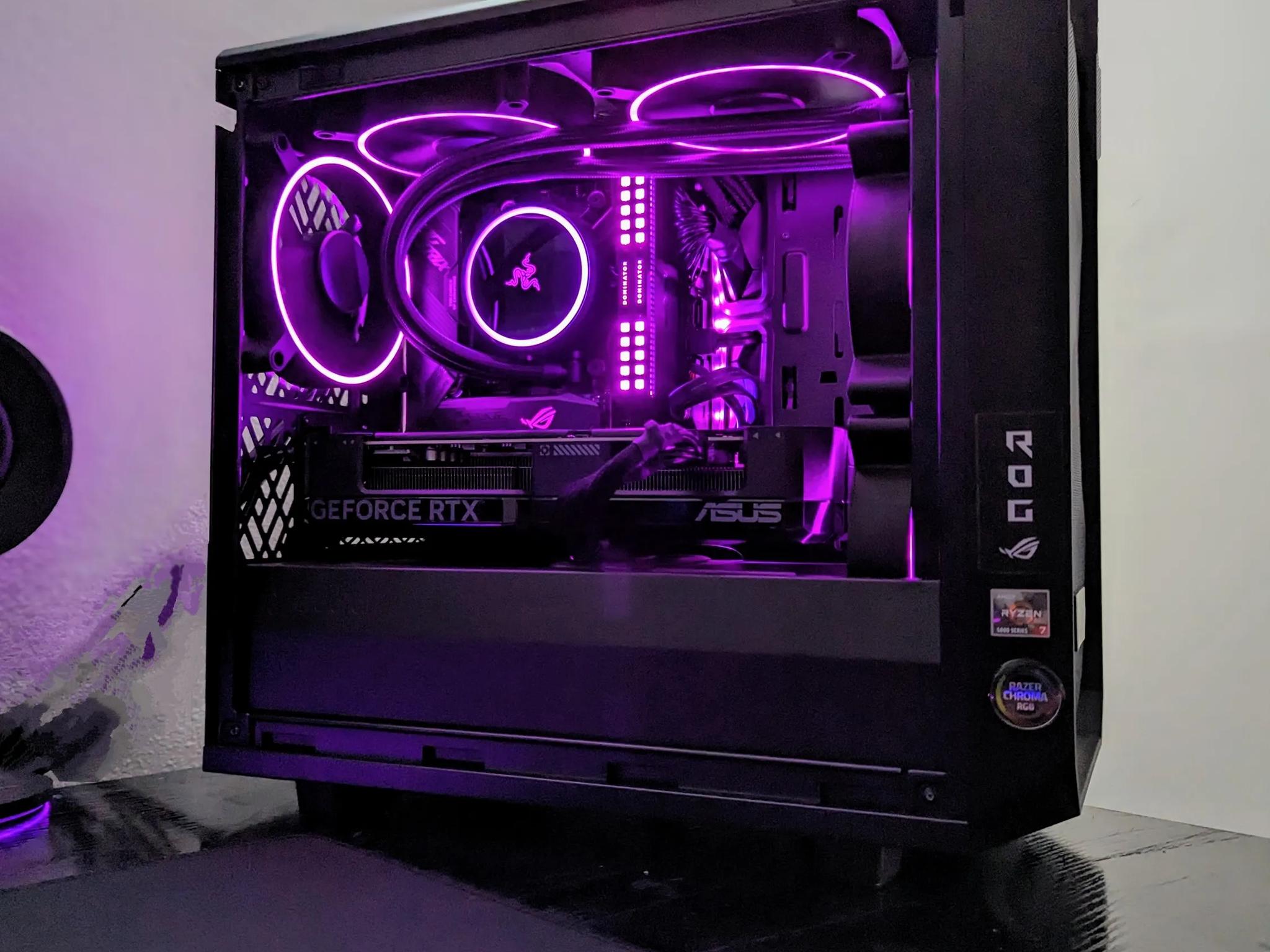 Enthusiast Grade Gaming Powerhouse: Ryzen 5800X + RTX 4070 - Sleek Design, Max Performance!