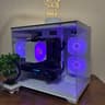 ❄️🤍White Gaming PC🤍❄️ Custom + HIGH FPS 🎮🎮