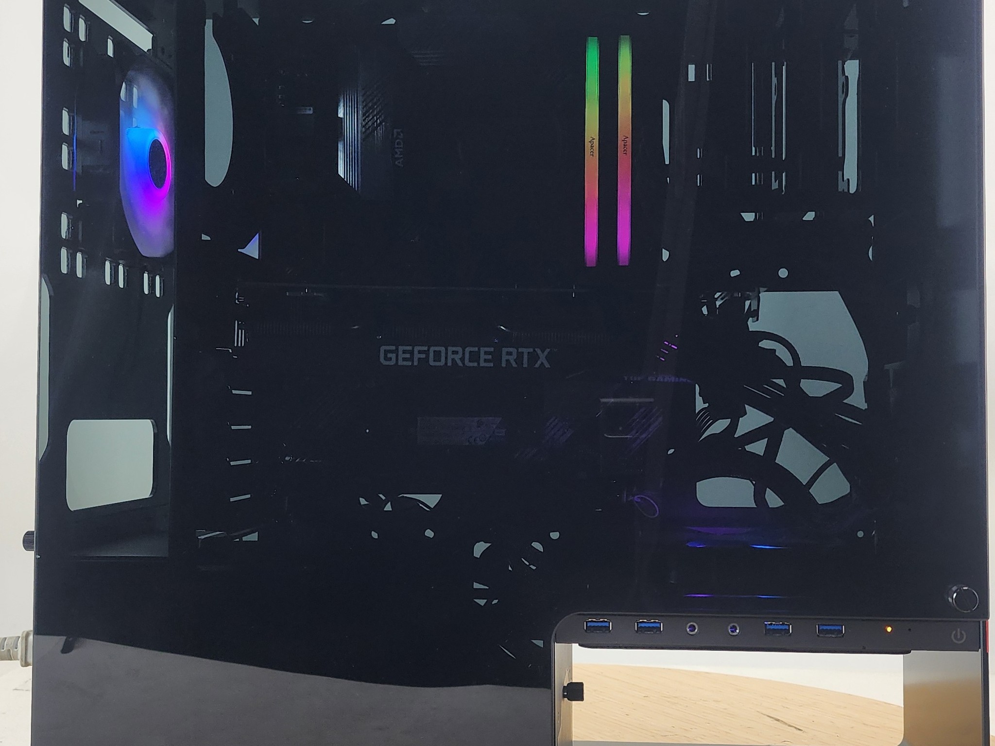 Gaming PC Ryzen 7 5700G 16GB RAM 500GB SSD RTX 3060 Ti 8GB Windows 11 Computer
