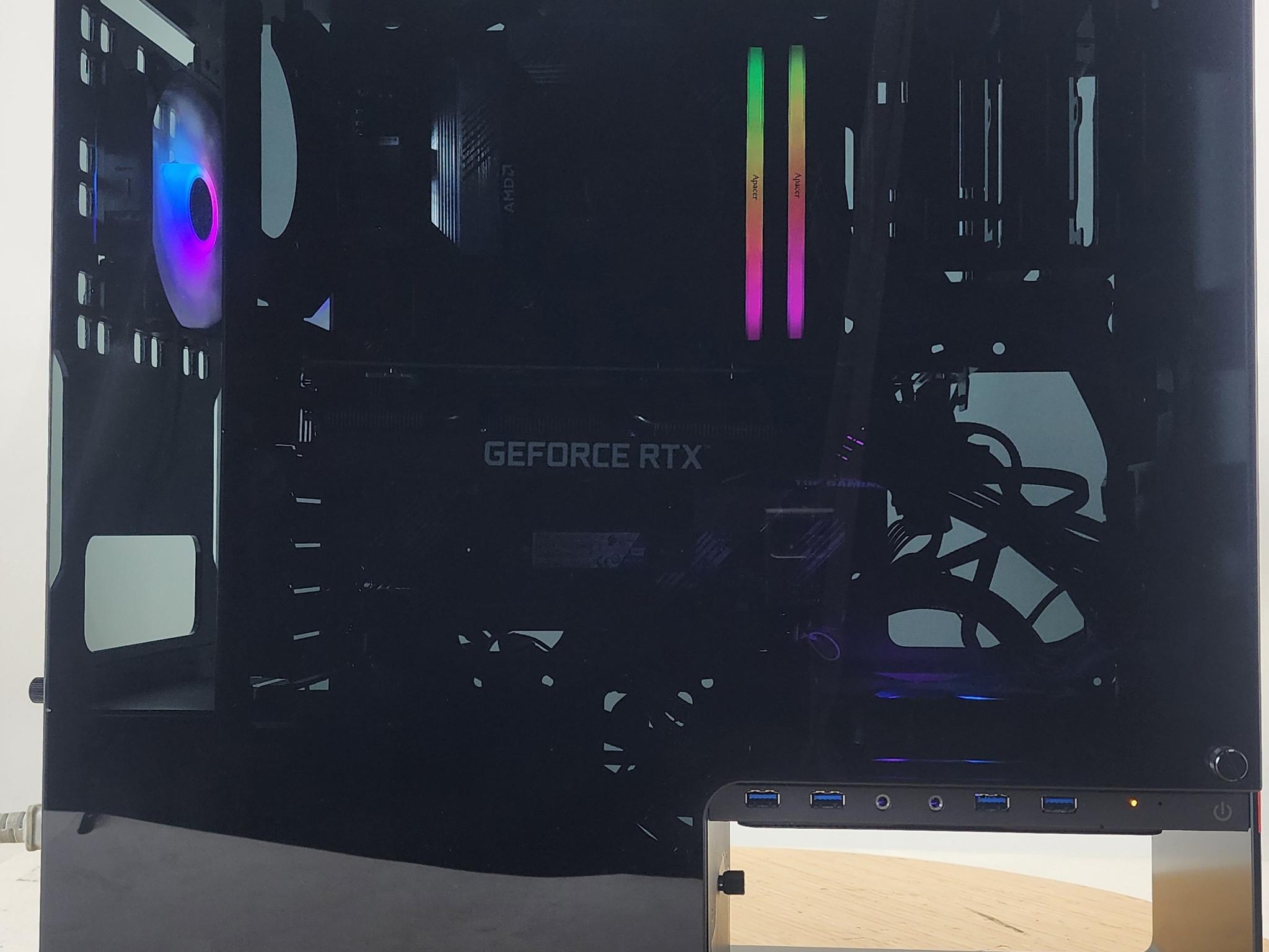 Gaming PC Ryzen 7 5700G 16GB RAM 500GB SSD RTX 3060 Ti 8GB Windows 11 Computer