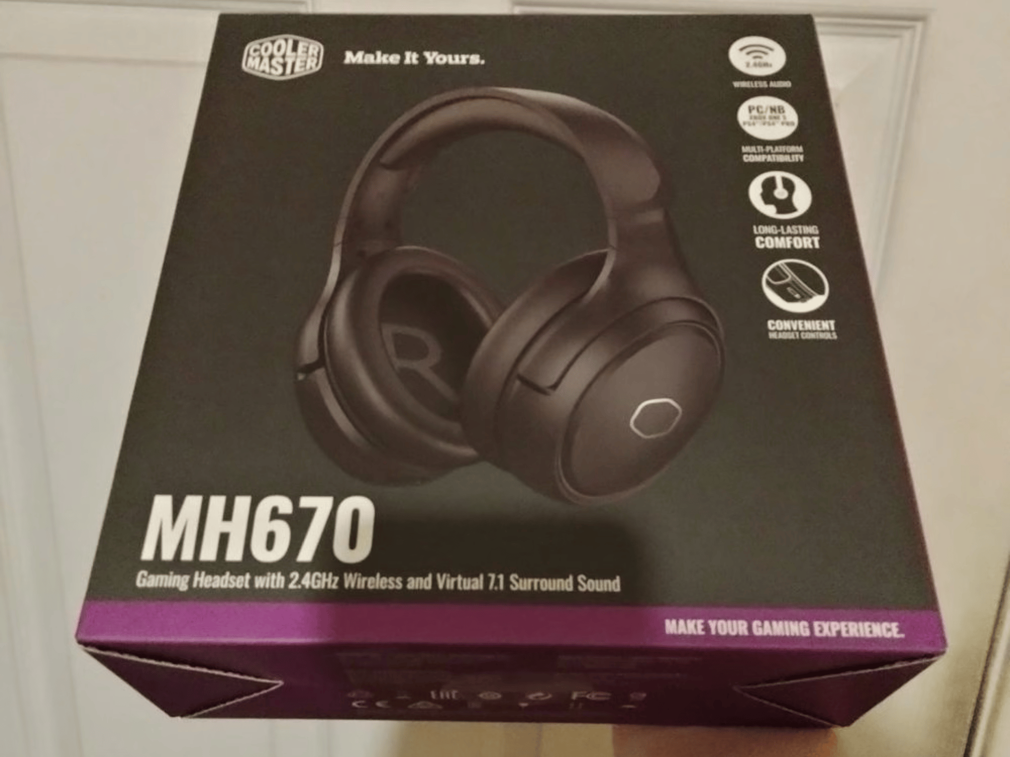 BNIB Cooler Master MH670 Wireless Gaming Headset