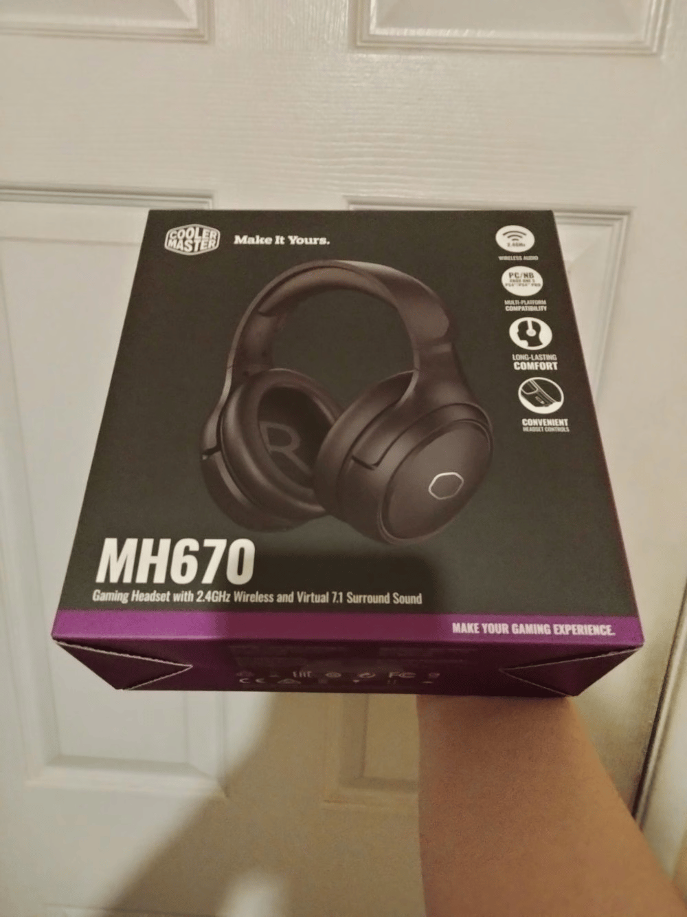 BNIB Cooler Master MH670 Wireless Gaming Headset