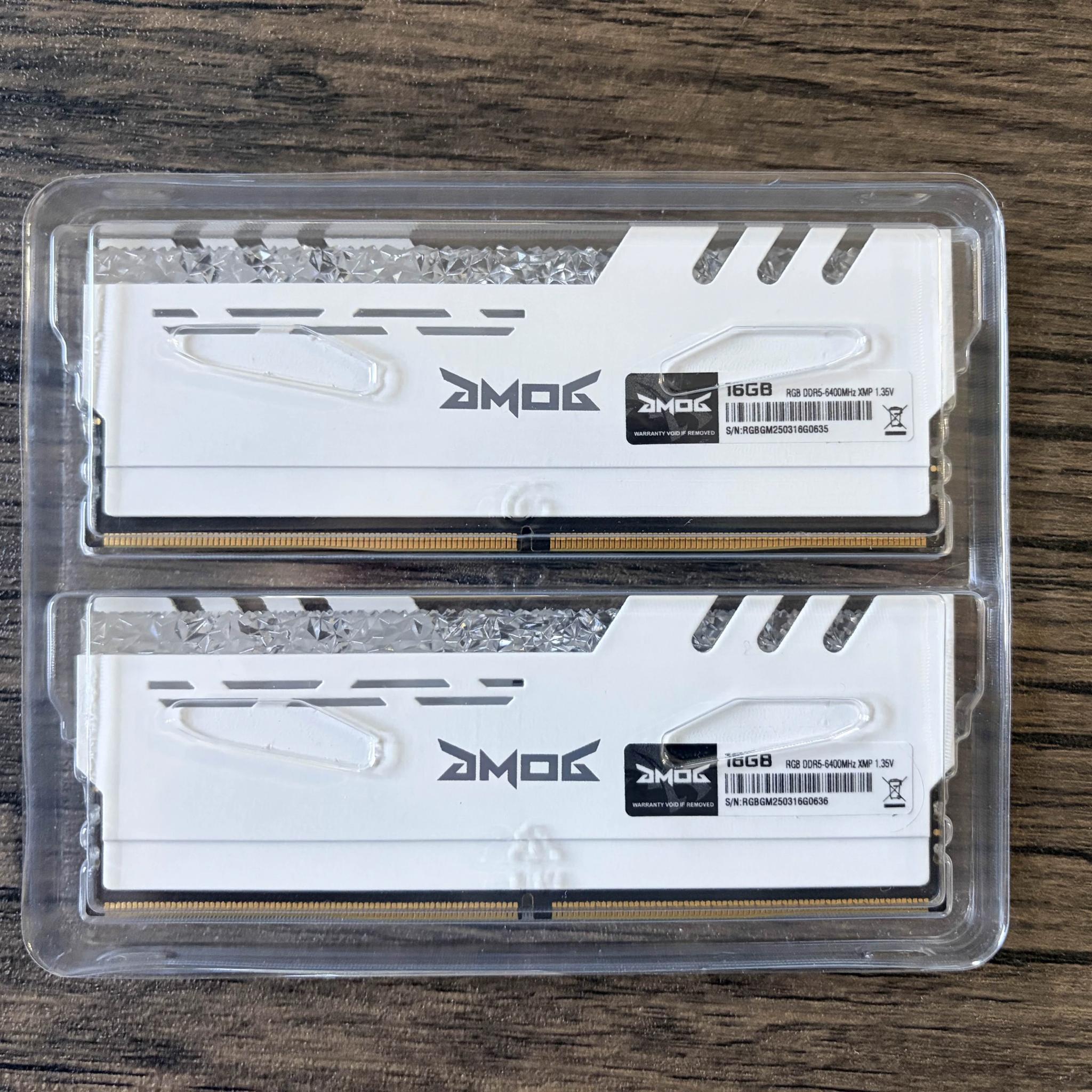 GMOG DDR5 6400MT/S 32GB (2x16GB)