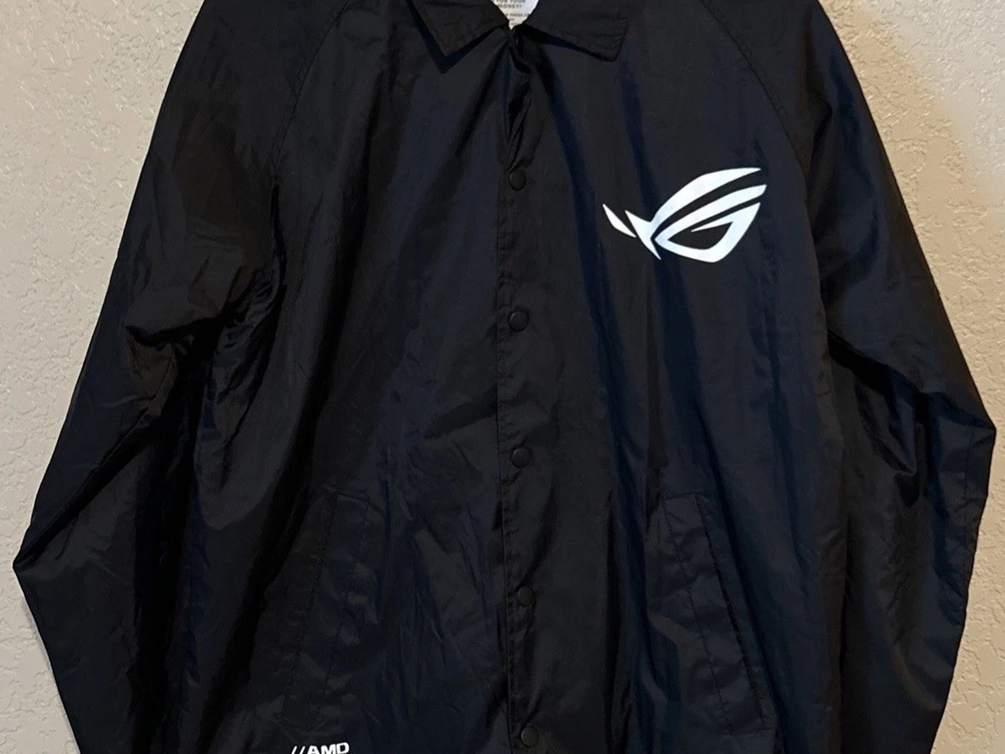 EXCLUSIVE Republic Of Gamers ROG x Kinfold Jacket (L) + ROG SLASH Sling Bag Combo