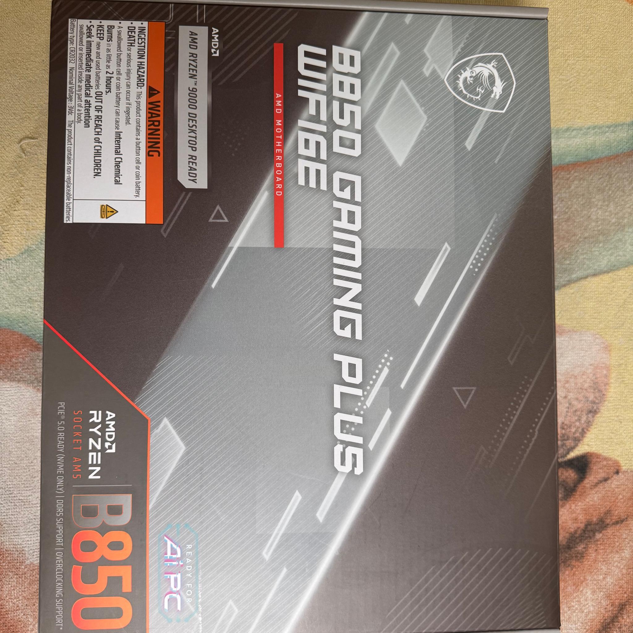 MSI  B850 Gaming Plus WIFI6E