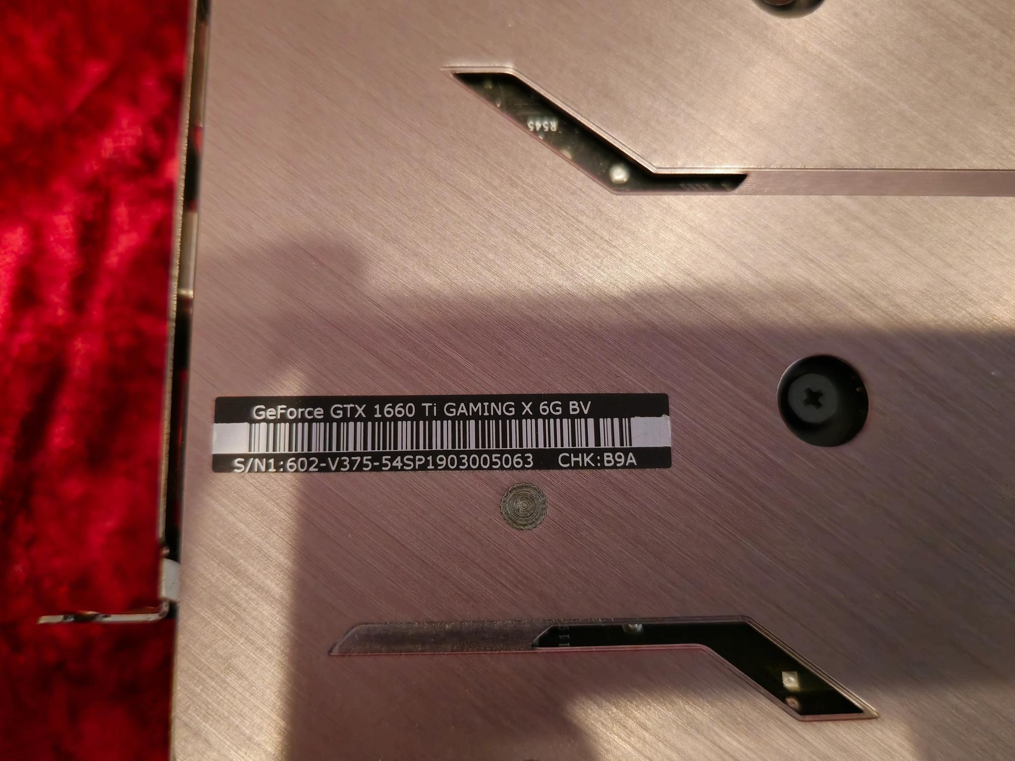 MSI GTX 1660TI Twin Frozr7