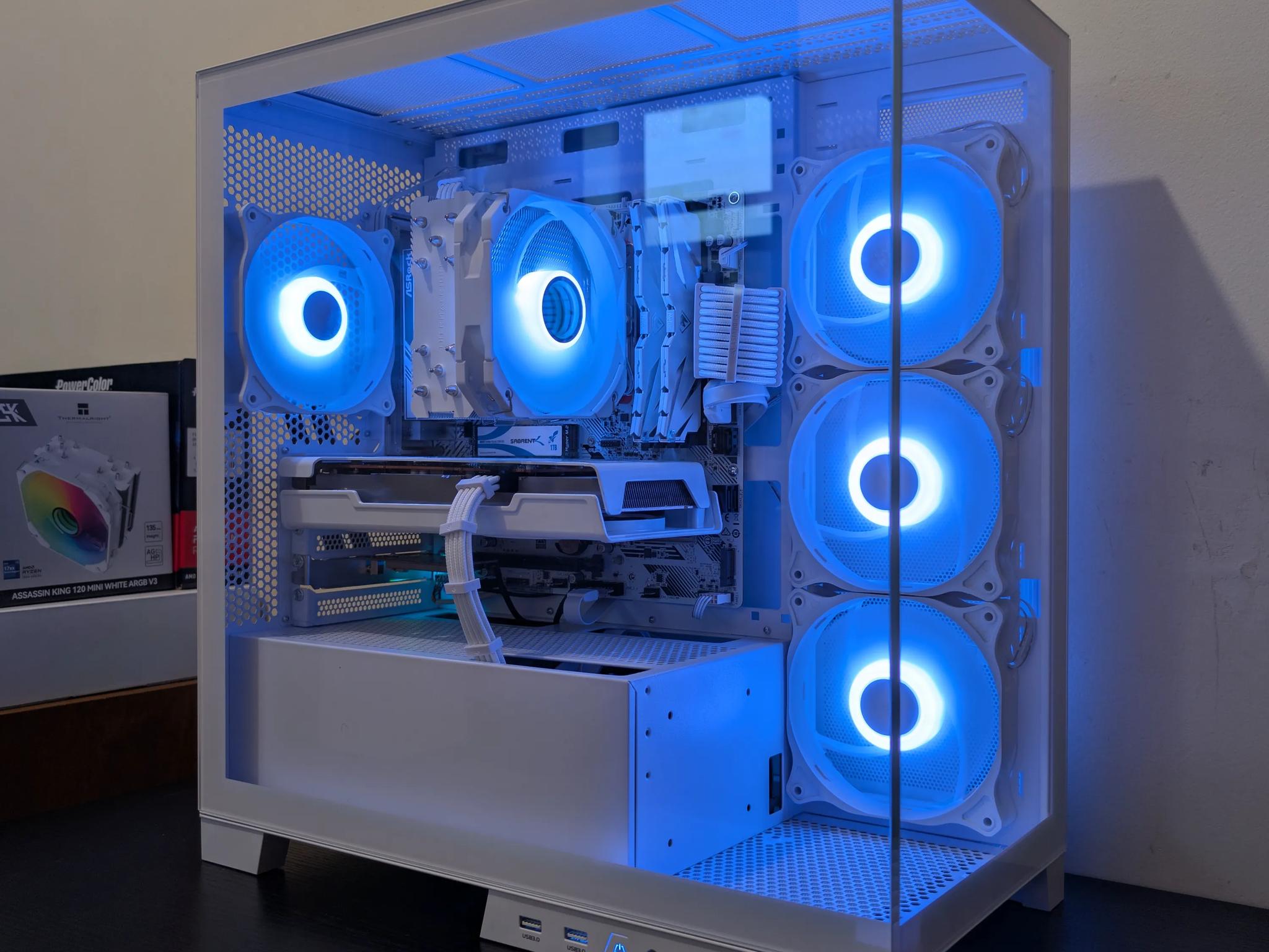 🐻‍❄️ White Gaming PC | RX 6600 | Ryzen 5 3600 | 1TB SSD | 32GB RAM | WiFi 6 & Bluetooth 🐻‍❄️