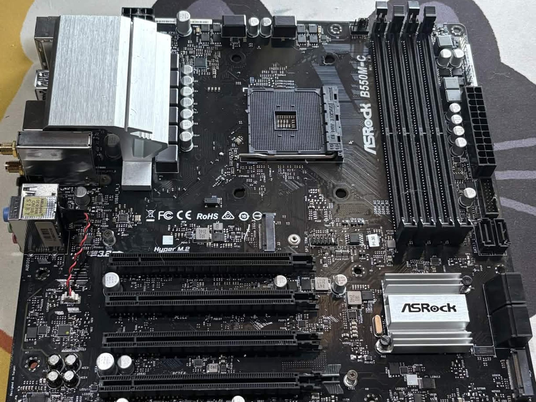 ASRock B550M-C AM4 Micro-ATX Motherboard