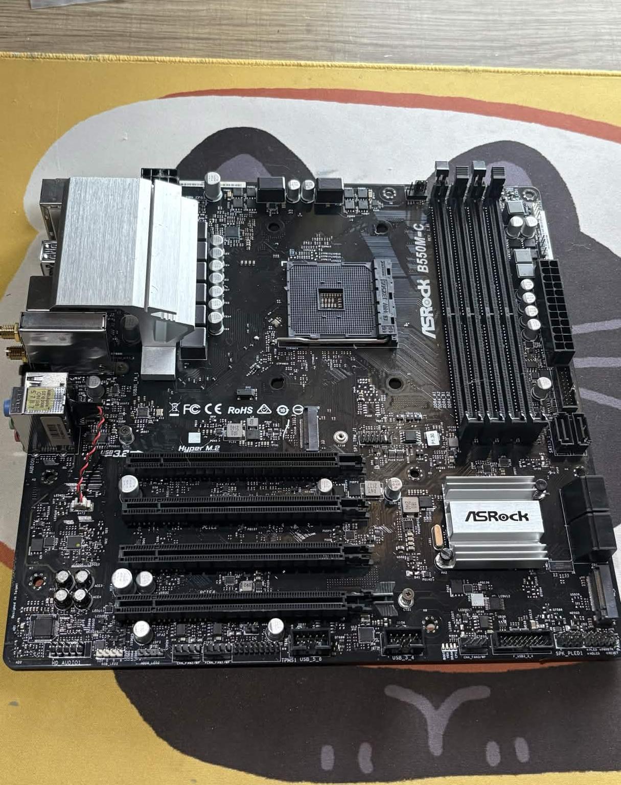 ASRock B550M-C AM4 Micro-ATX Motherboard