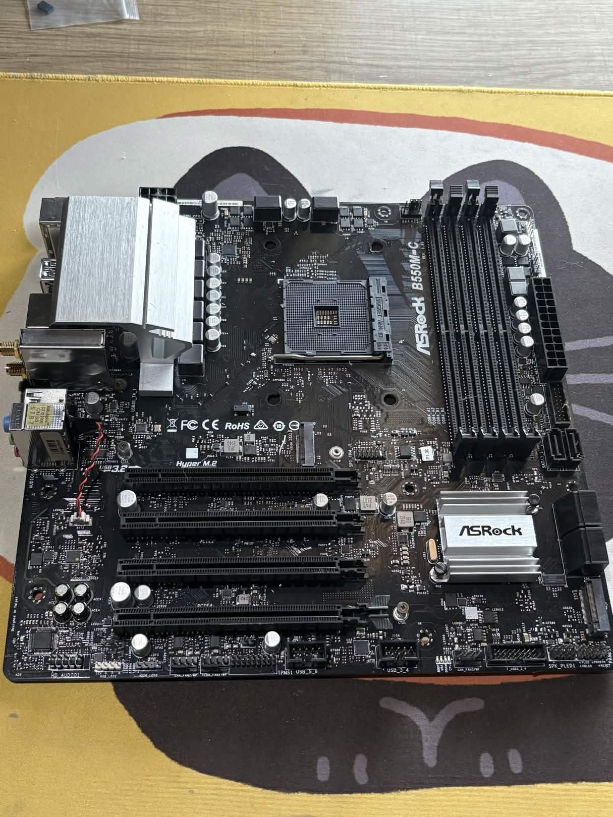 ASRock B550M-C AM4 Micro-ATX Motherboard