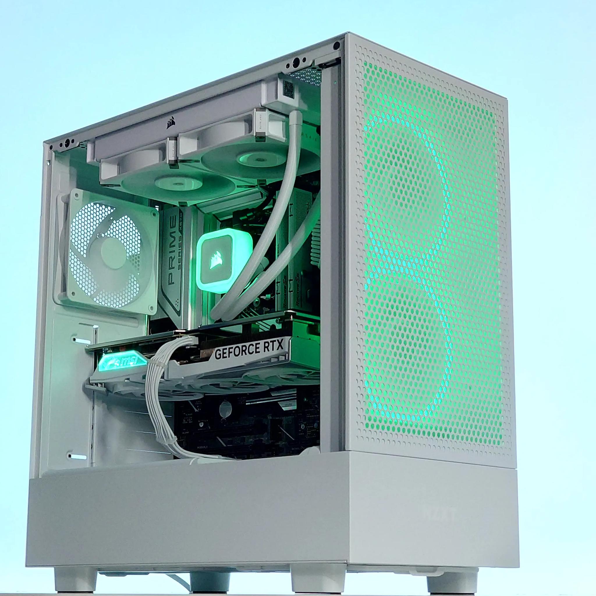 🌬️☃️Extreme Gaming PC❄️Nvidia RTX 4070 Ti 12GB❄️AMD Ryzen 7 7700❄️32GB DDR5❄️1TB NVME