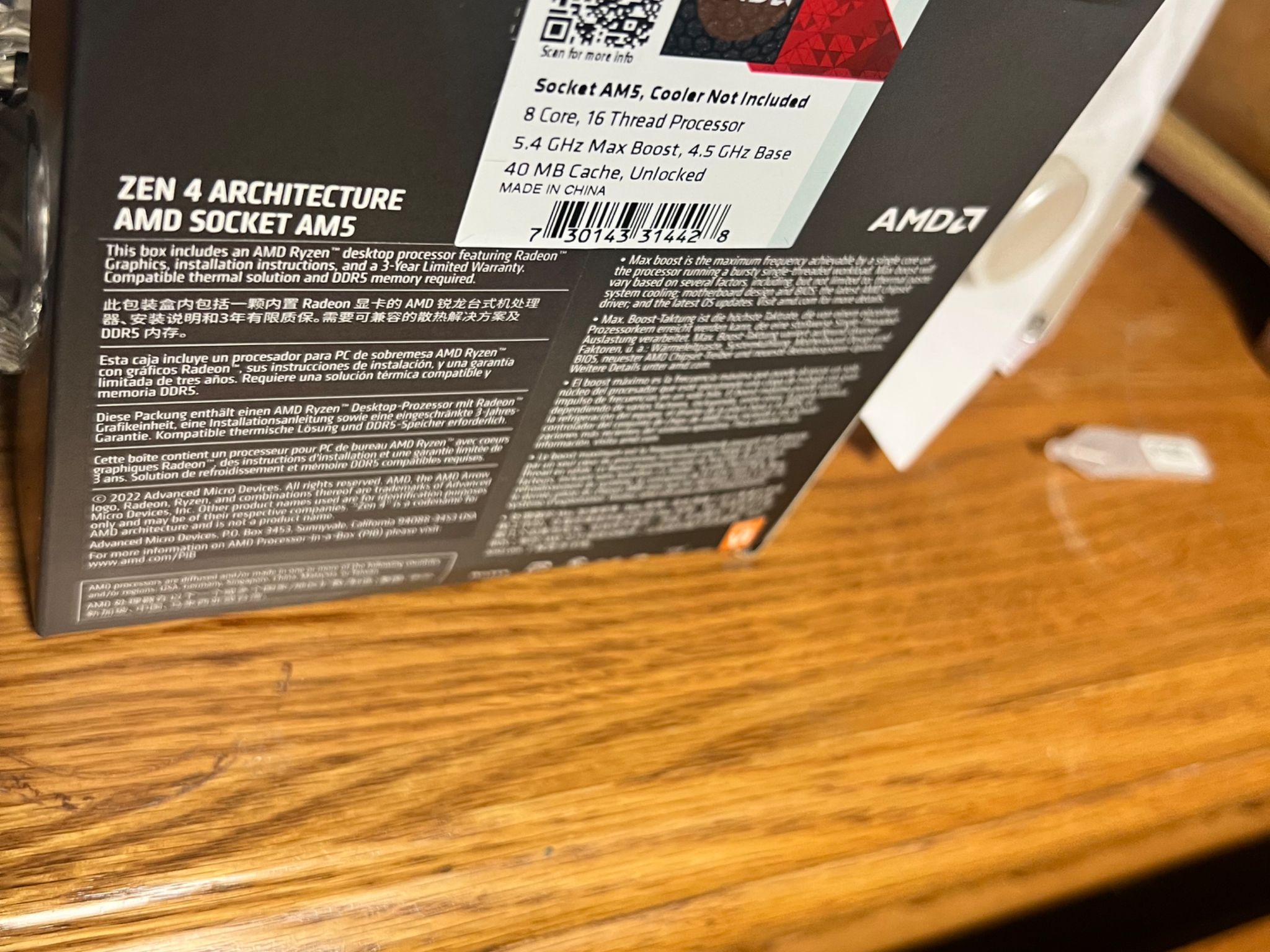 7700x BRAND NEW AND SEALED
