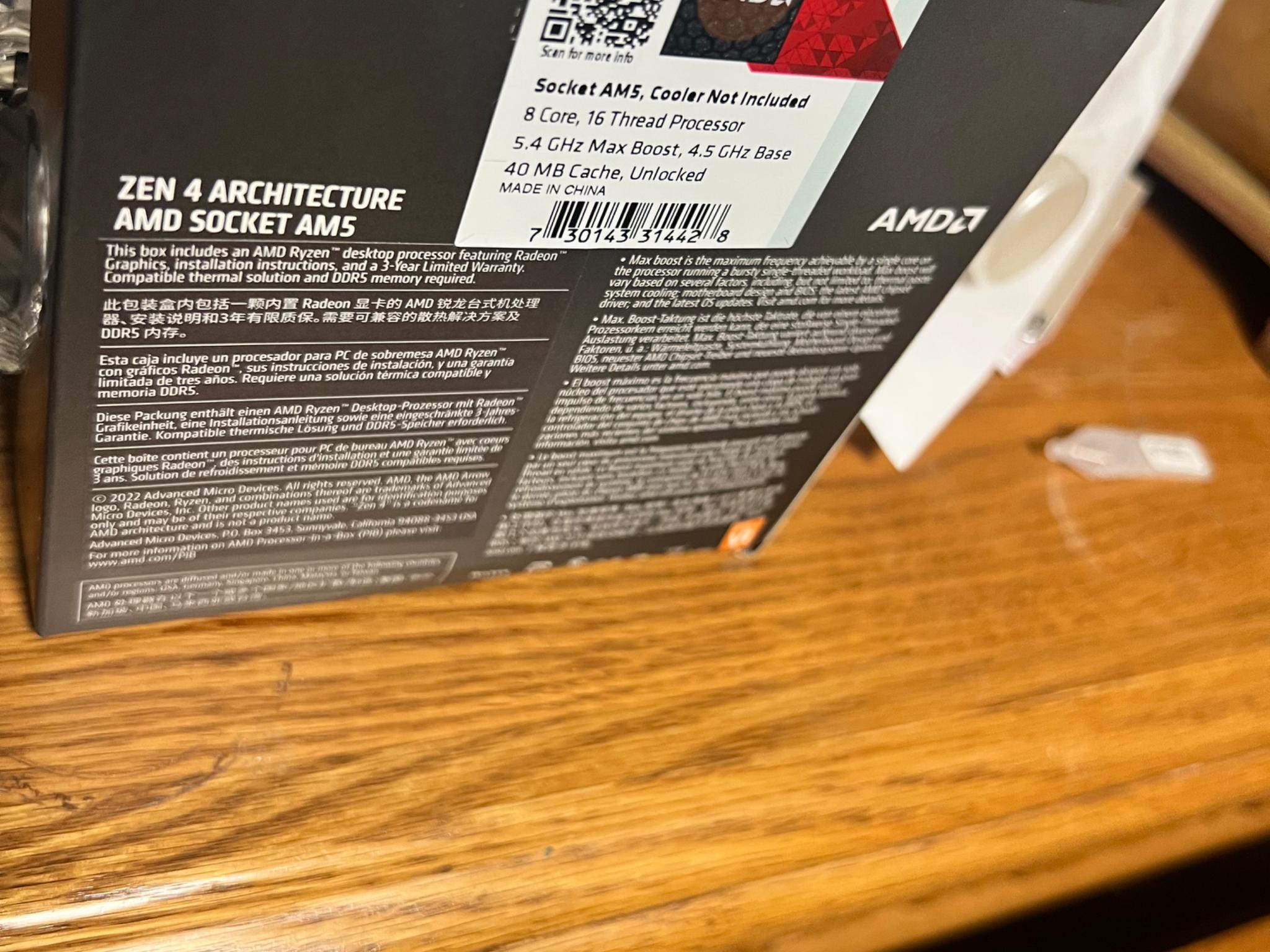 7700x BRAND NEW AND SEALED