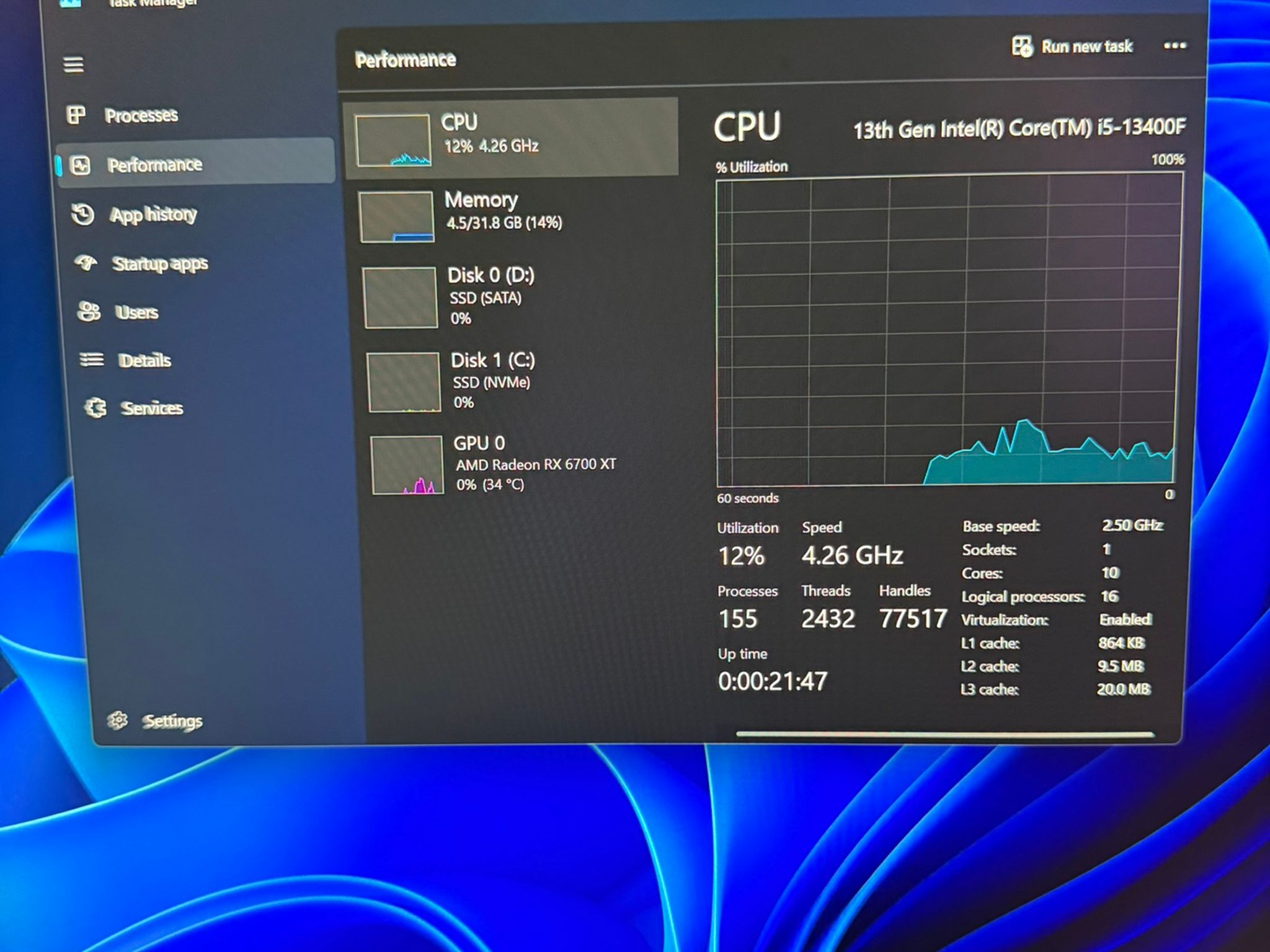 "ARCTIC TUF" 1440P BEAST | RX 6700XT 12GB - Intel i5 13400F | 32GB DDR5 | 2TB Storage | WIFI
