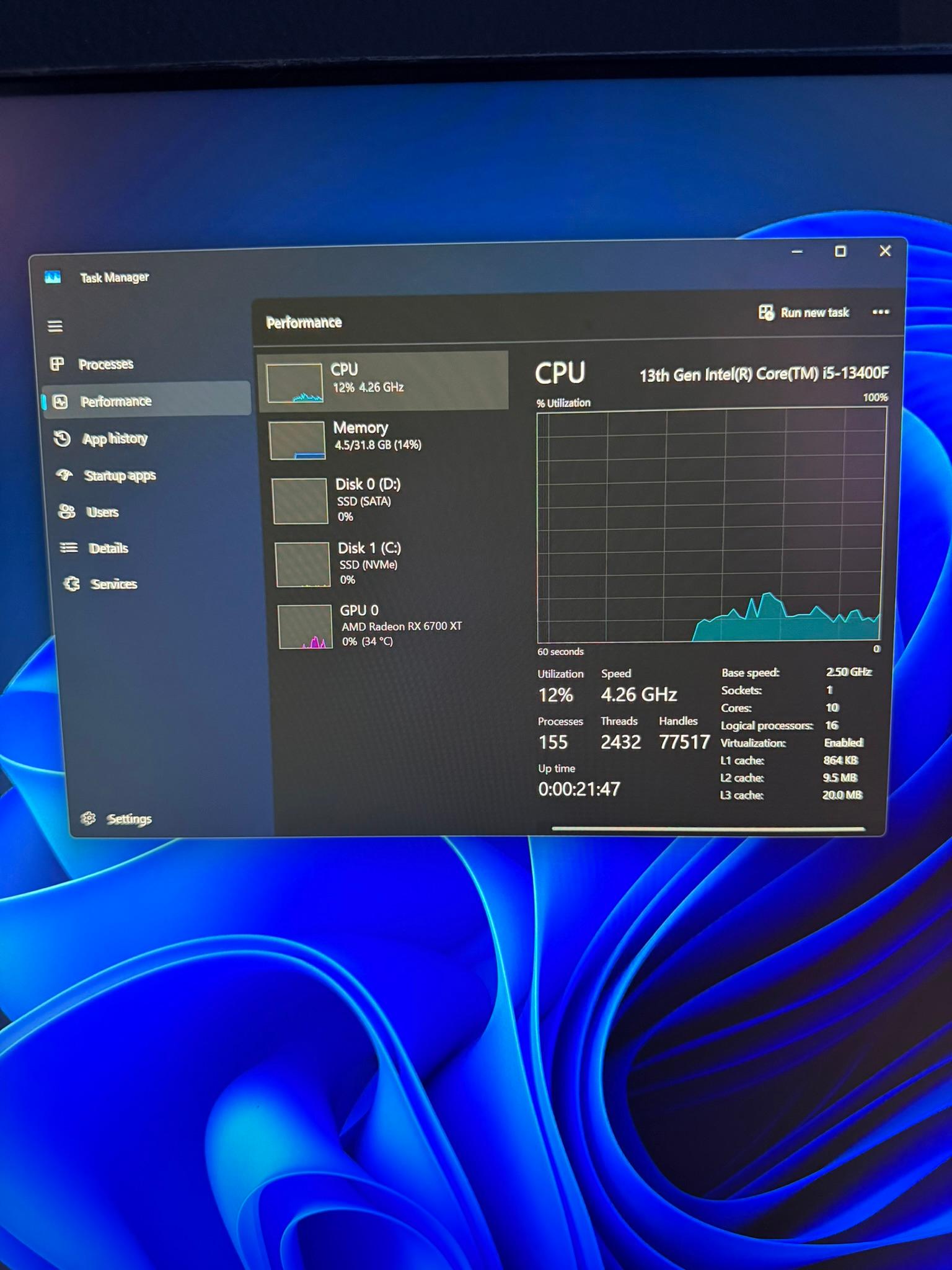 "ARCTIC TUF" 1440P BEAST | RX 6700XT 12GB - Intel i5 13400F | 32GB DDR5 | 2TB Storage | WIFI
