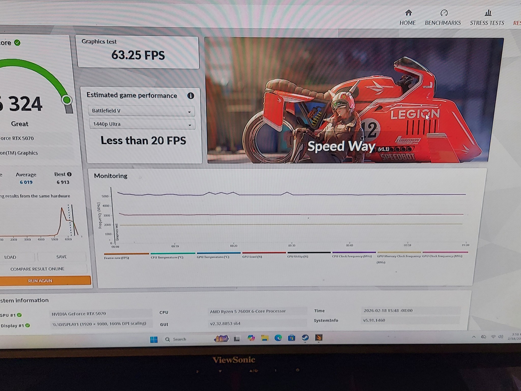 7600X/RTX 5070 Gaming PC